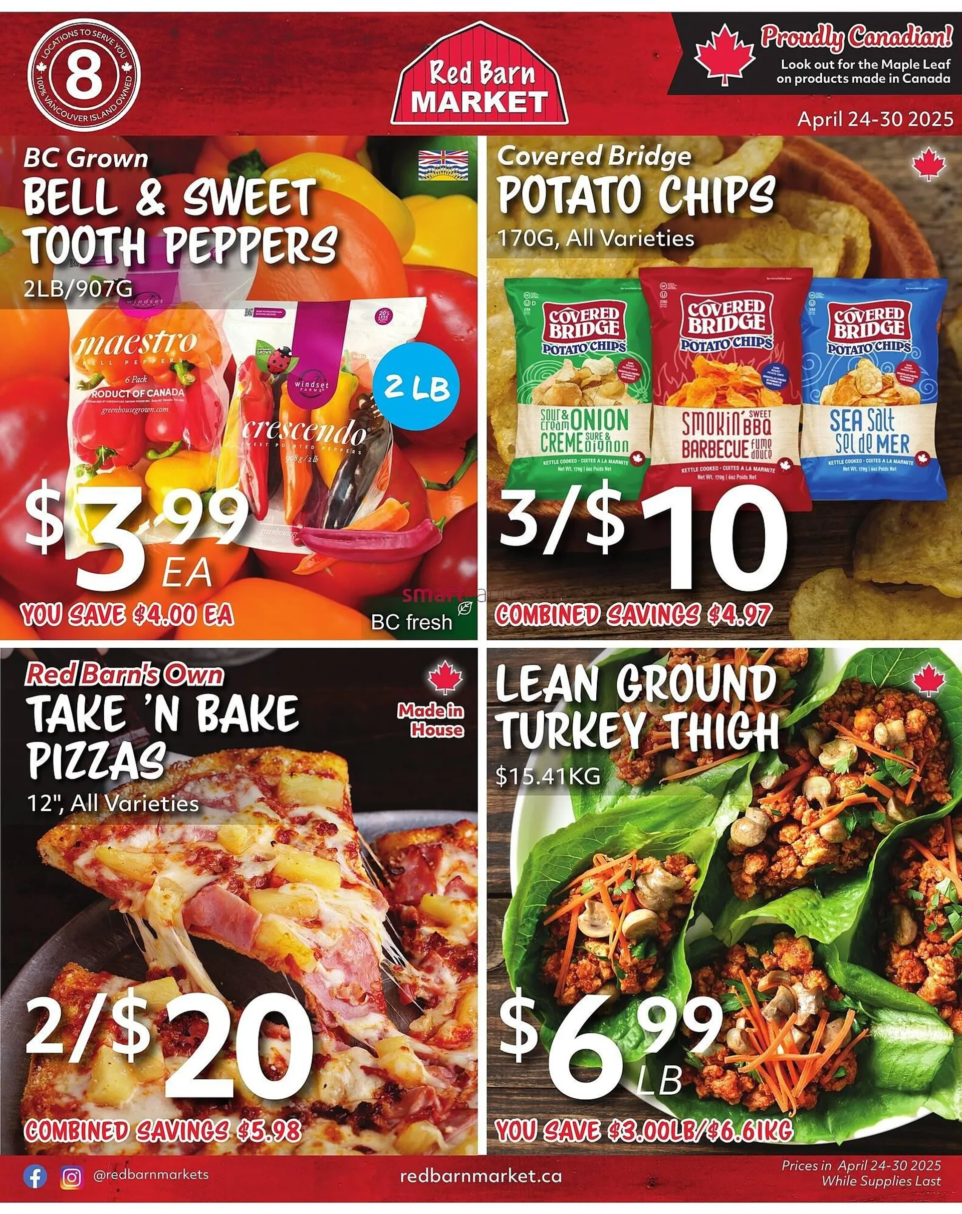 Red Barn Market flyer - 1