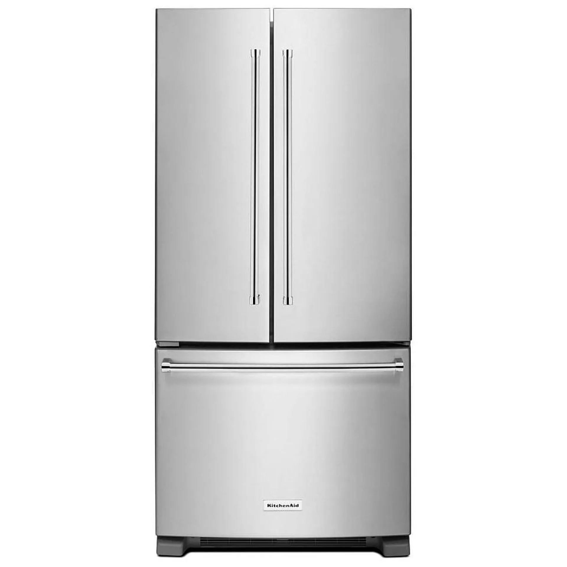 KitchenAid KRFF302ESS French Door Refrigerator, 33 inch Width, ENERGY STAR Certified, 22.1 cu. ft. Capacity, Stainless Steel colour ExtendFresh Temperature Management System, Produce Preserver