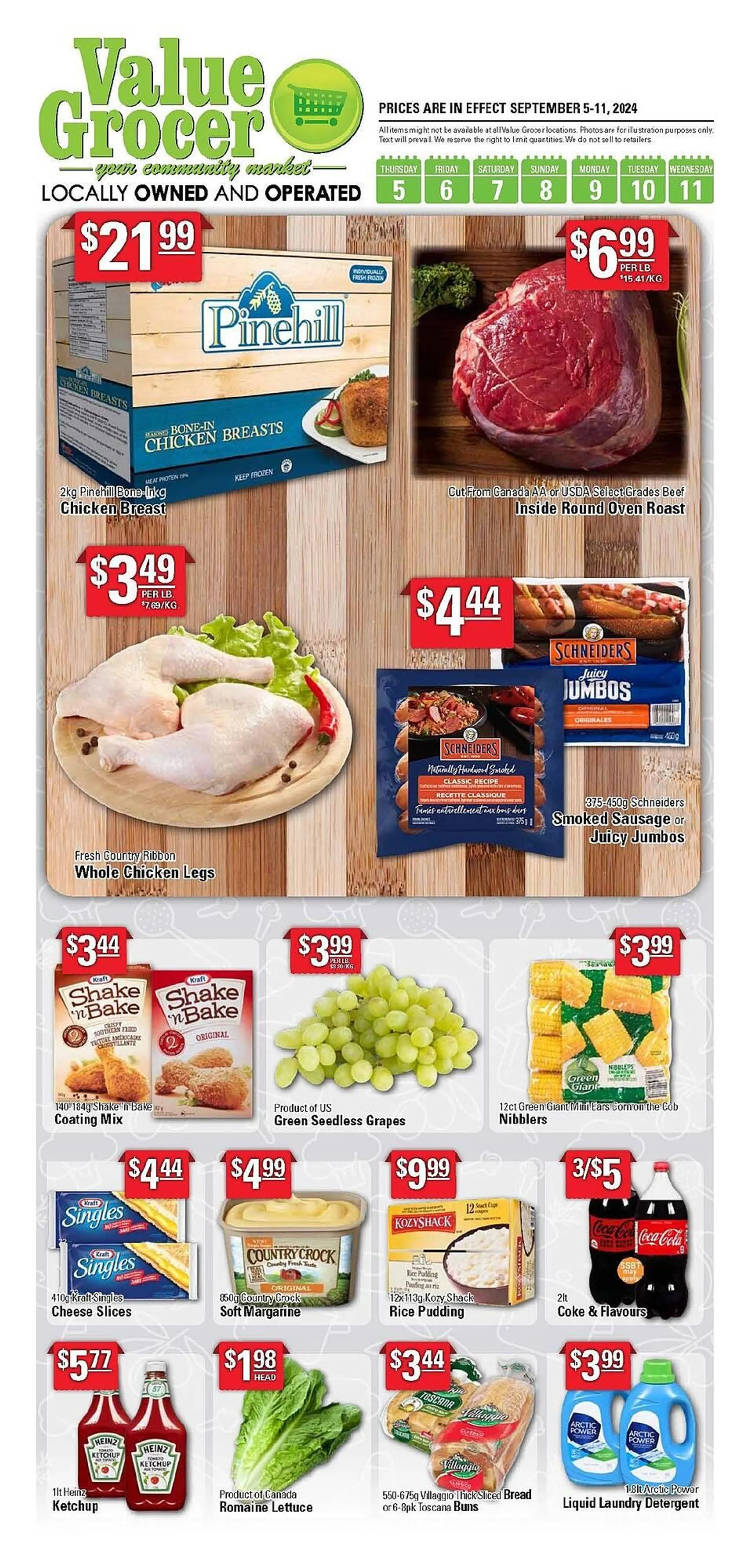 Value Grocer flyer - 1