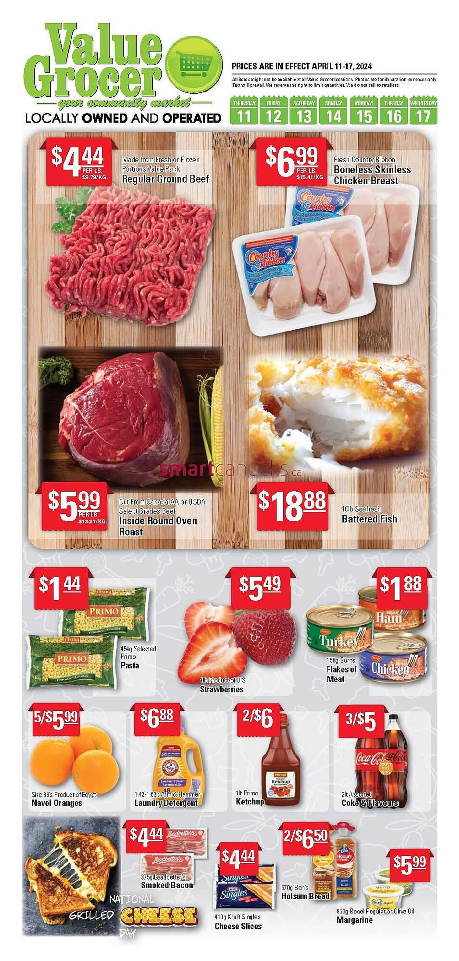 Value Grocer flyer from April 12 to May 2 2024 - flyer page 1