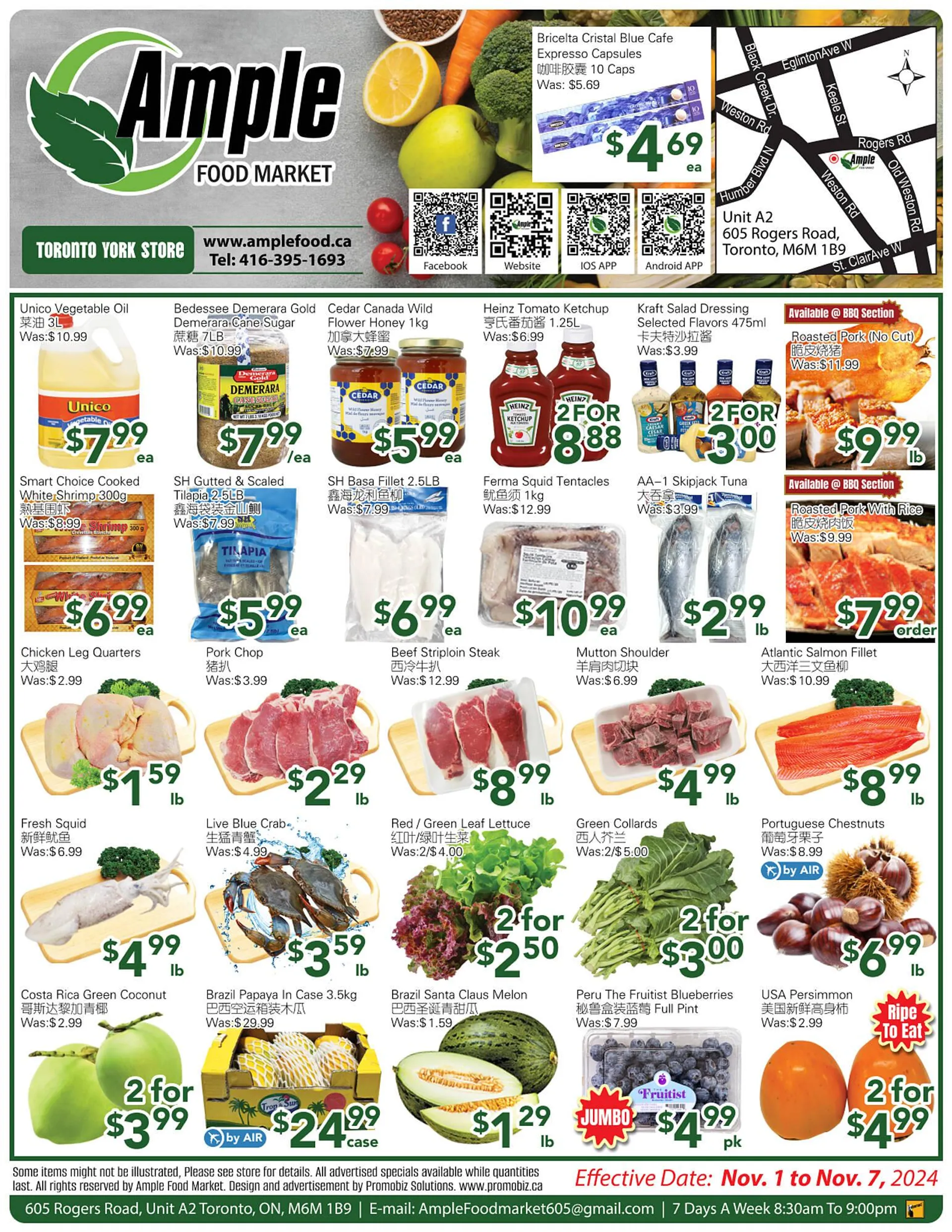 Ample Food Market flyer - 1