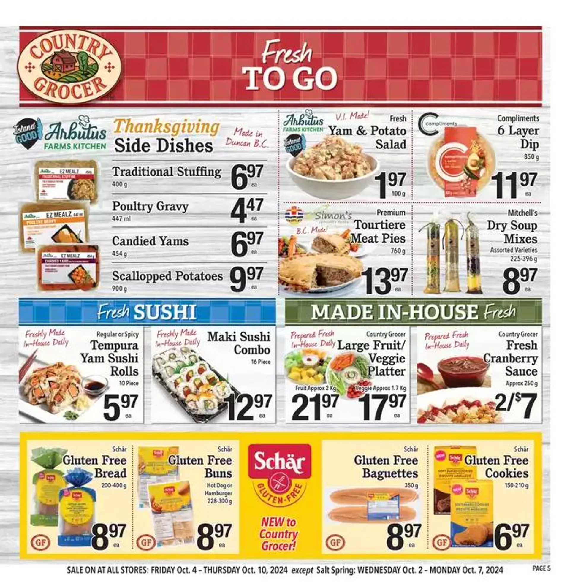 Our best bargains from October 2 to October 16 2024 - flyer page 5