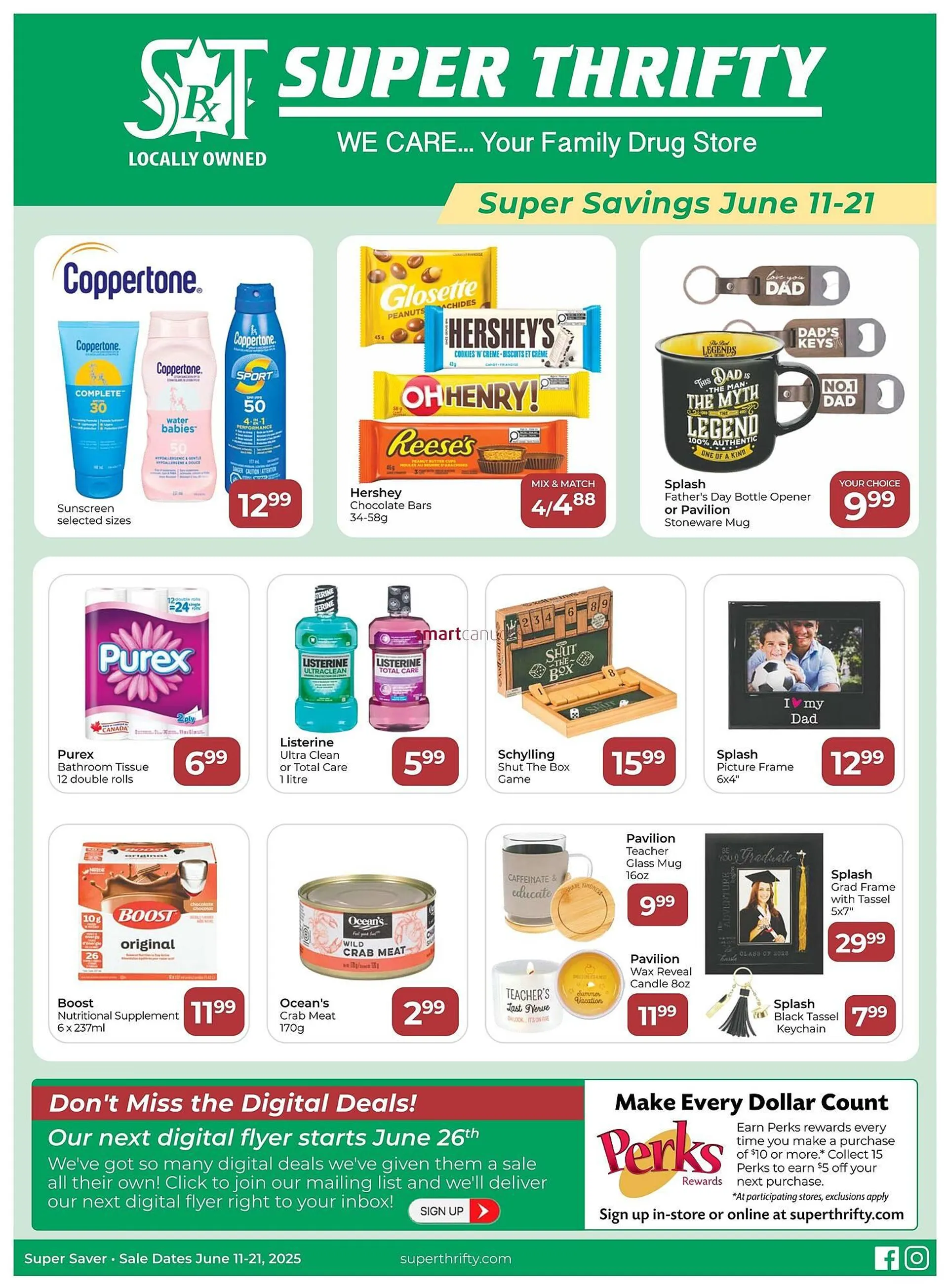 Super Thrifty flyer from June 11 to June 17 2025 - flyer page 1