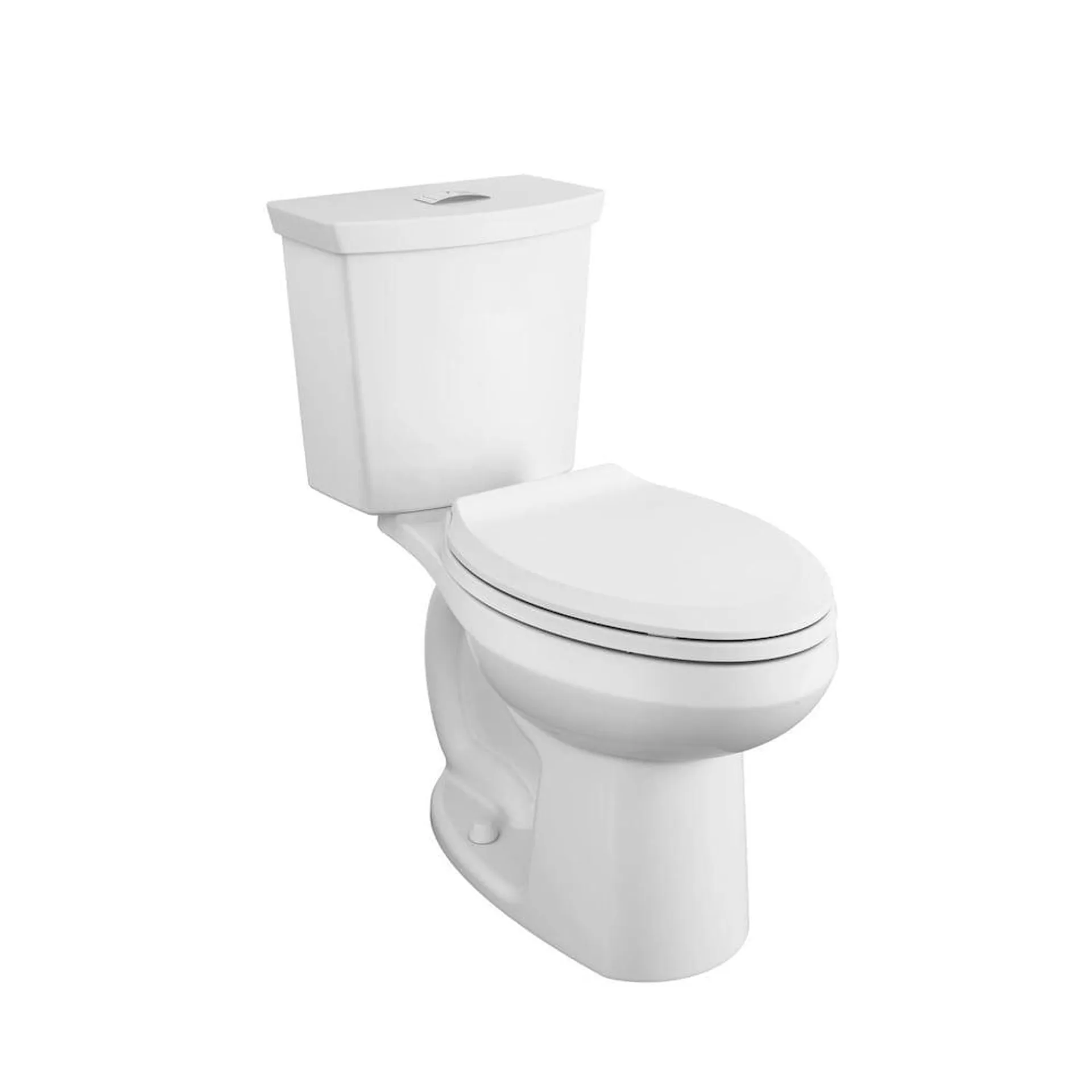 Cadet 3 3.8/6.0L Dual Flush Right Height Elongated 2-Piece Toilet in White with Lined Tank