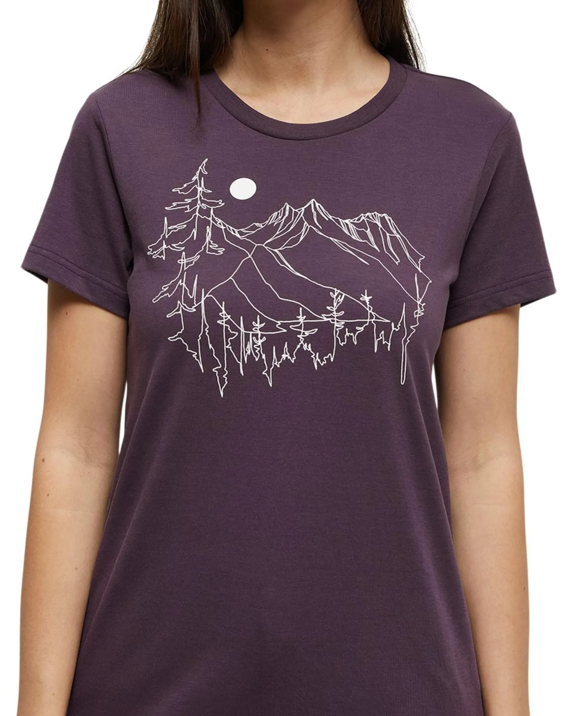 Tentree Women's Mountain Fields T Shirt