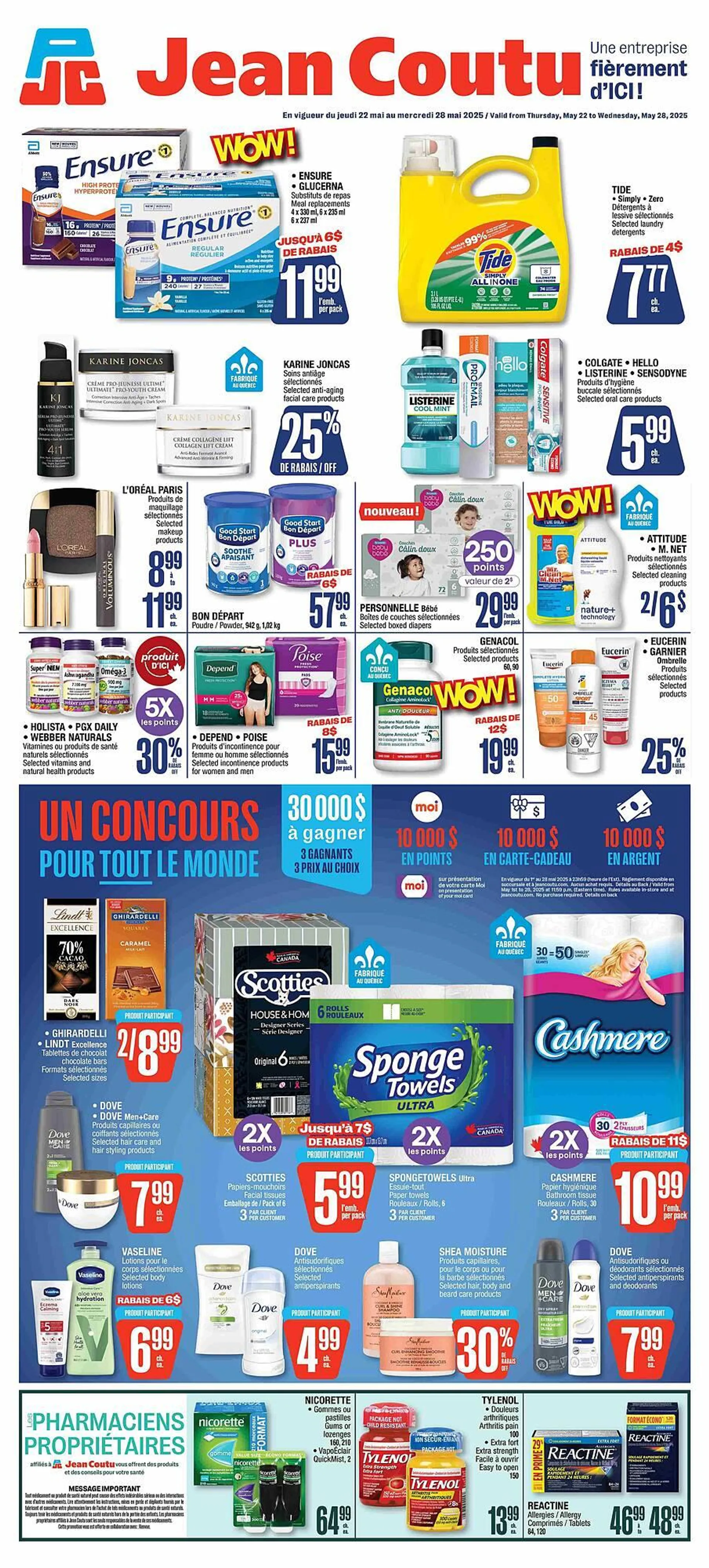 Jean Coutu flyer from May 22 to June 11 2025 - flyer page 1