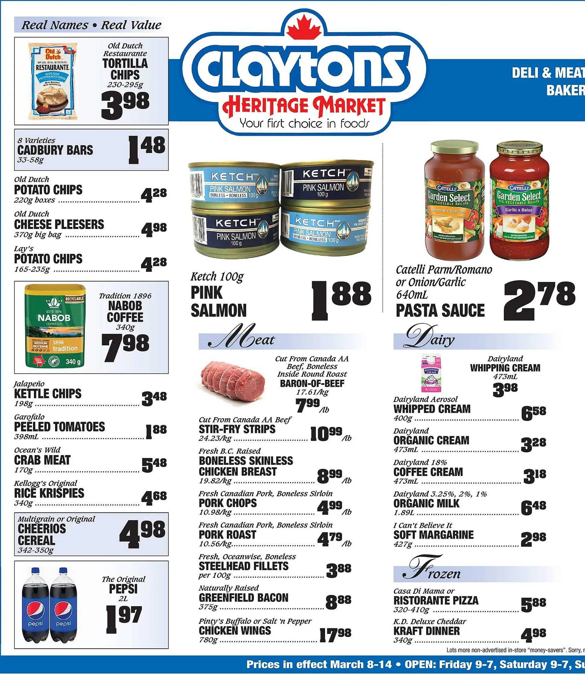 Claytons Heritage Market flyer from March 8 to March 14 2024 - flyer page 