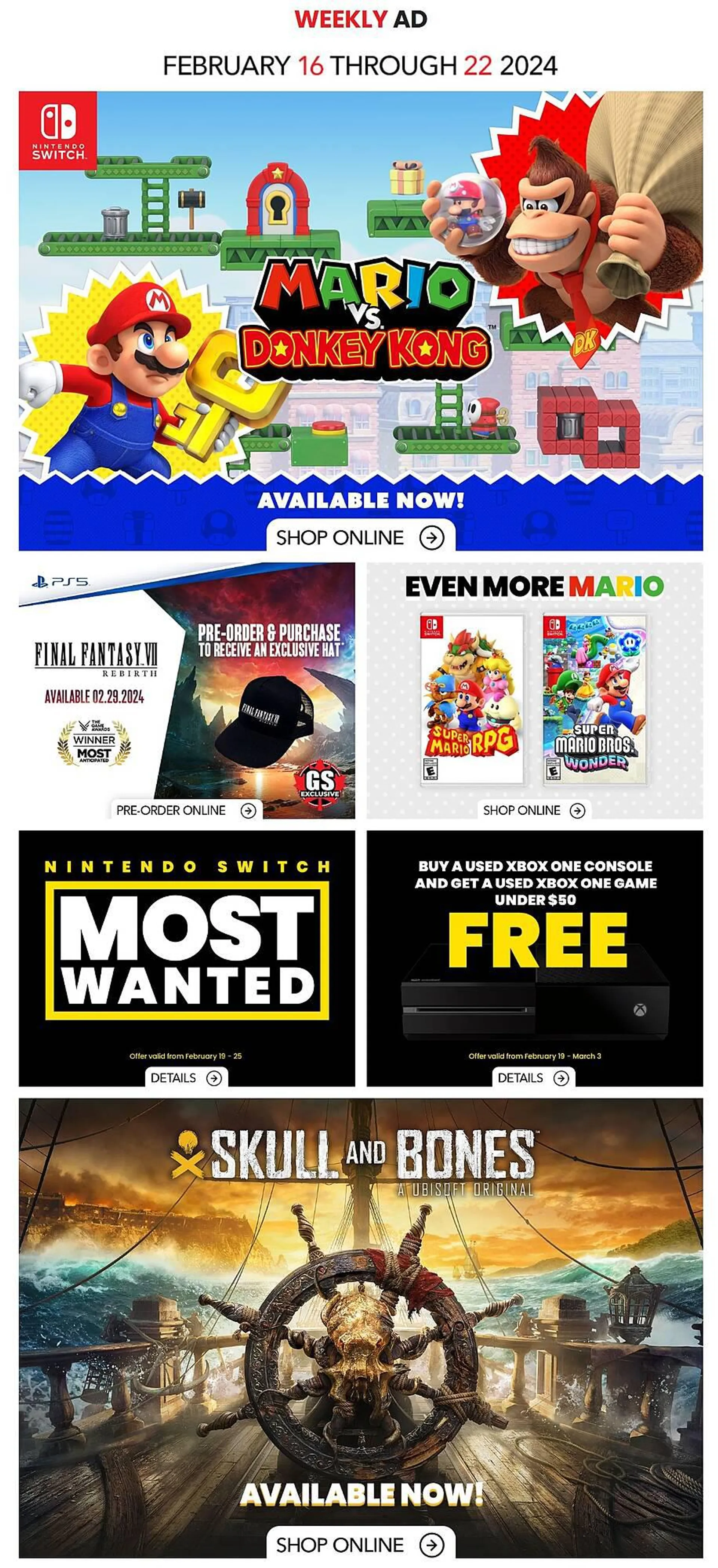 GameStop flyer from February 16 to February 22 2024 - flyer page 