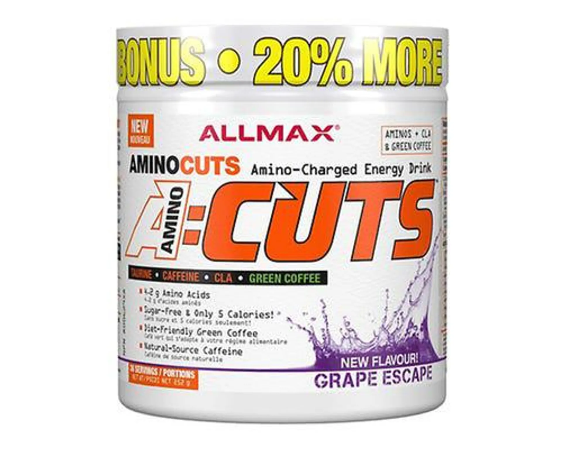 Allmax Amino Cuts Grape Escape 252g