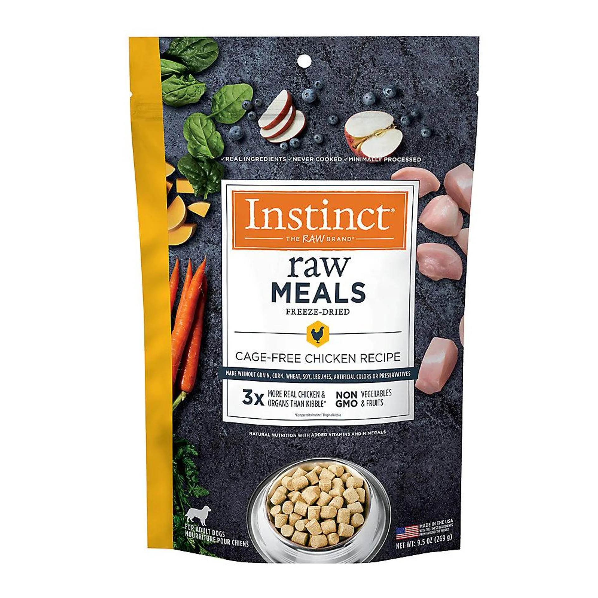 Instinct® Raw Meals Freeze-Dried Adult Dry Dog Food - Grain Free, Chicken