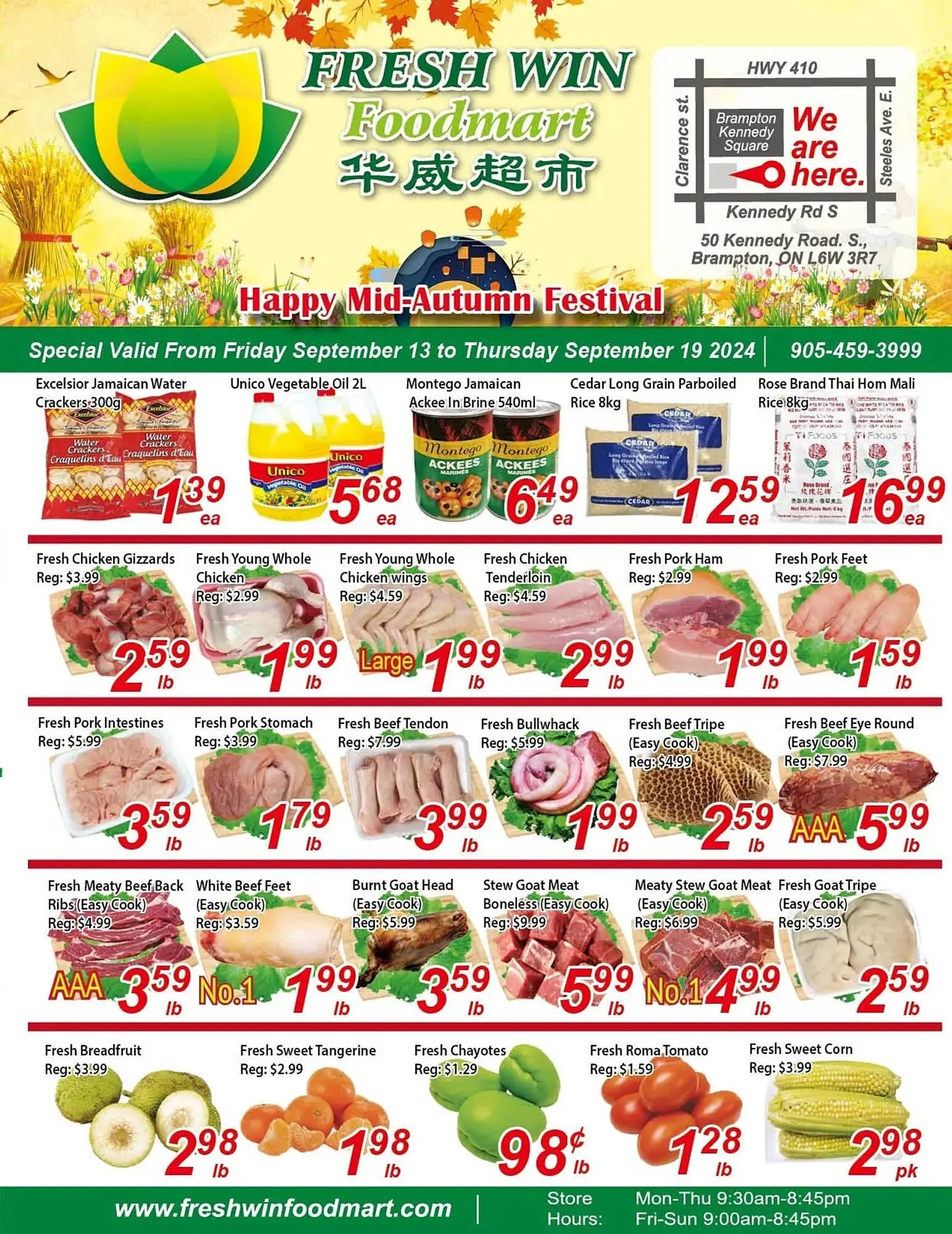 Fresh Win Foodmart flyer - 1