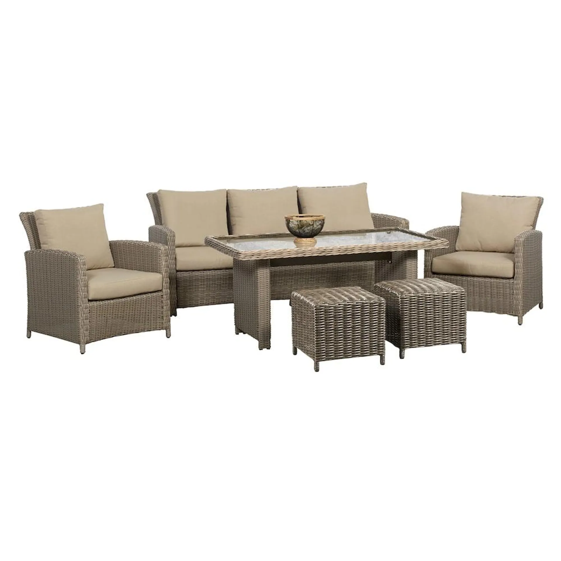 Oakmont 6-Piece High Table Patio Conversation Set