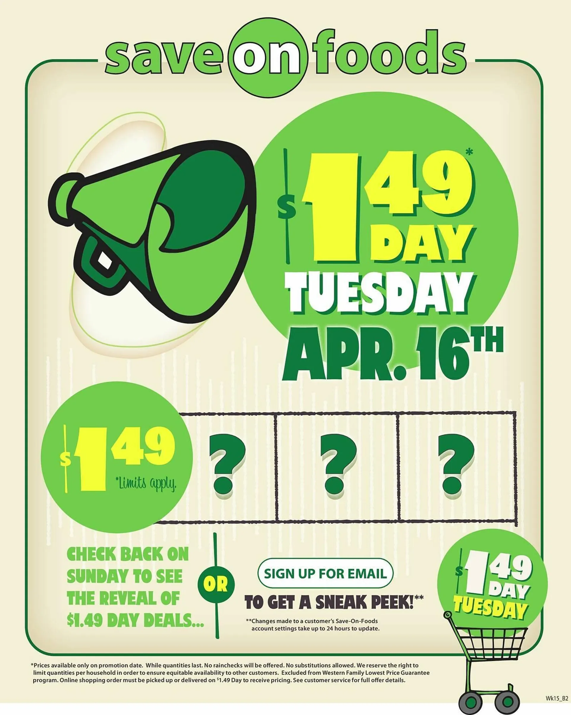 Save on Foods flyer from April 11 to April 18 2024 - flyer page 