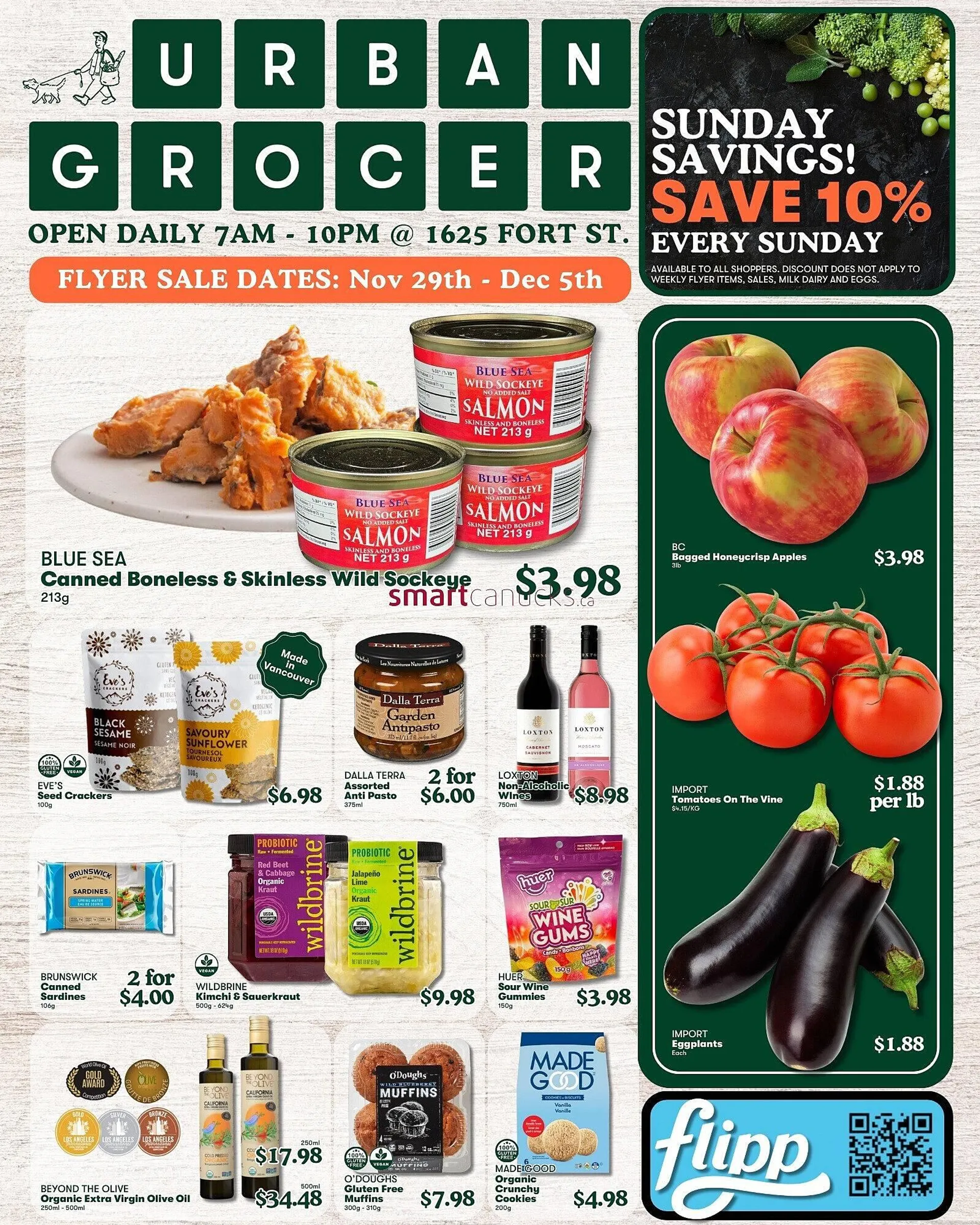 Urban Grocer flyer - 1