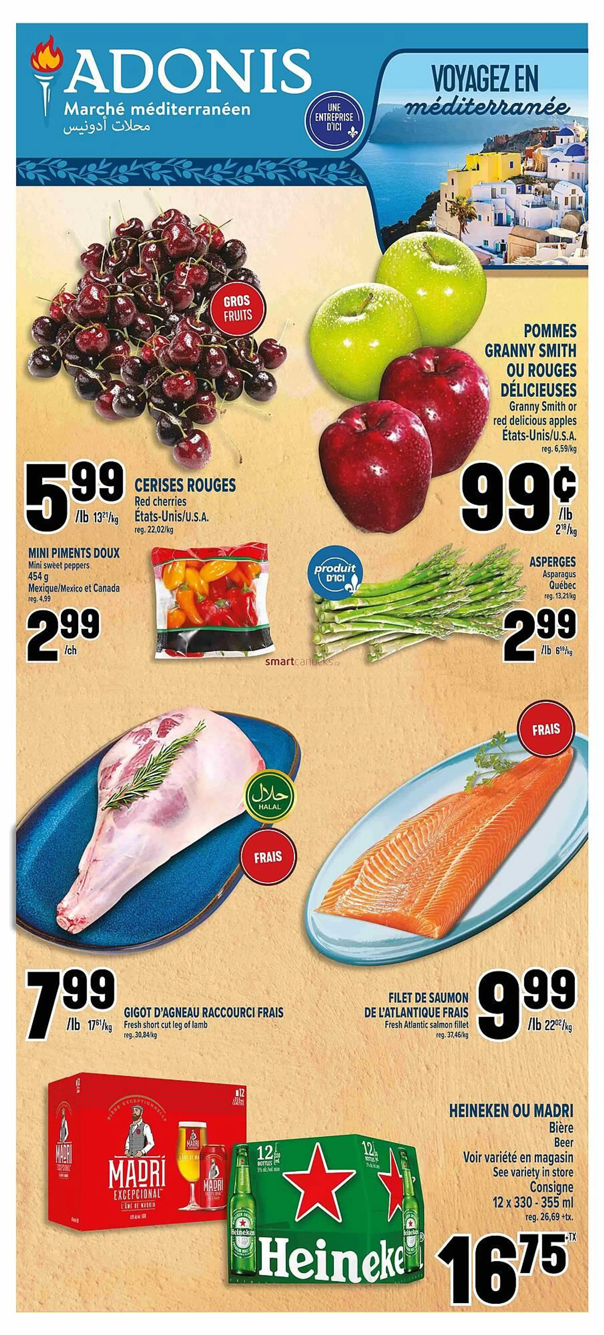 Marché Adonis flyer from May 29 to June 4 2025 - flyer page 1