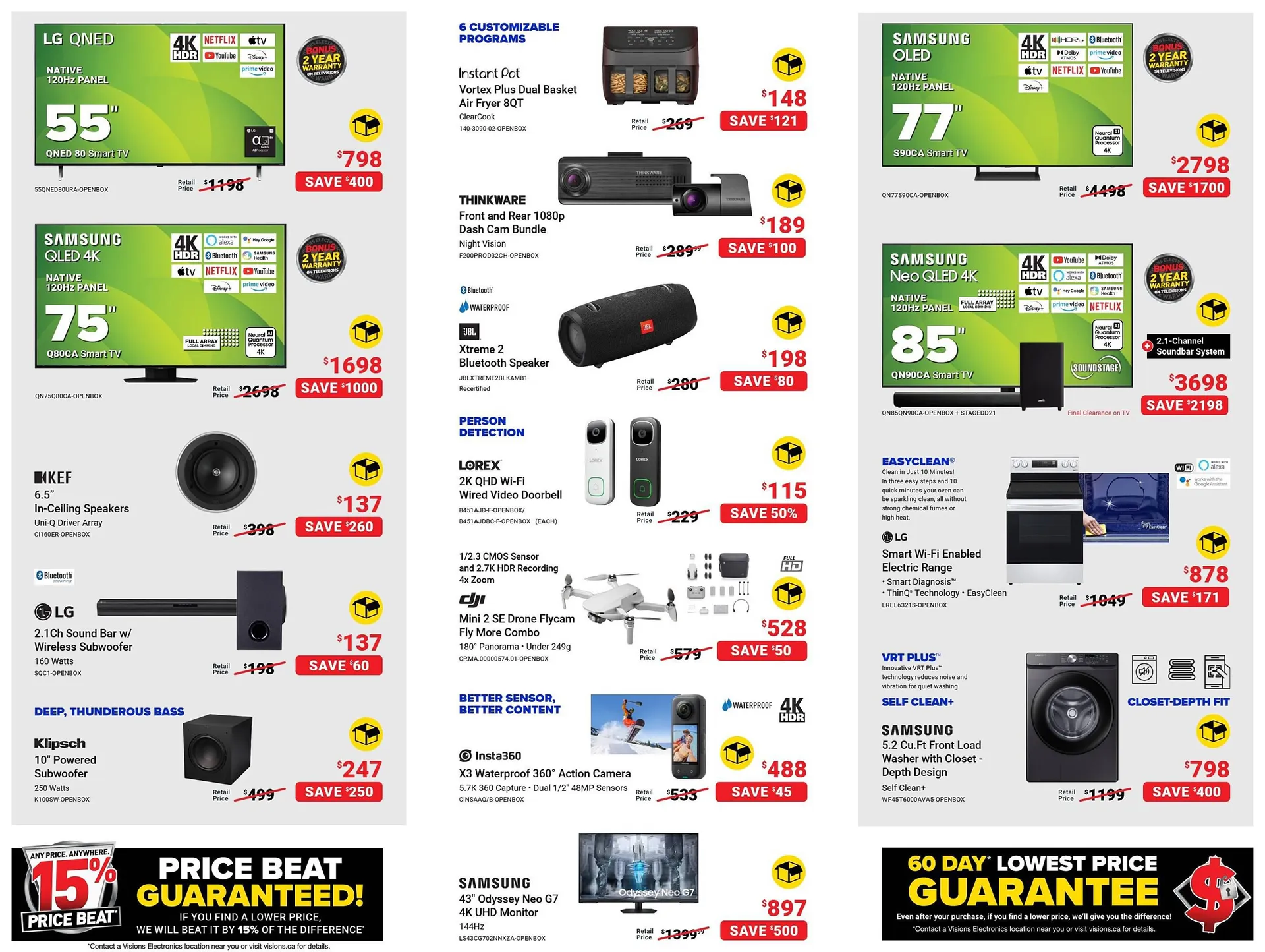 Visions Electronics flyer from March 29 to April 4 2024 - flyer page 2