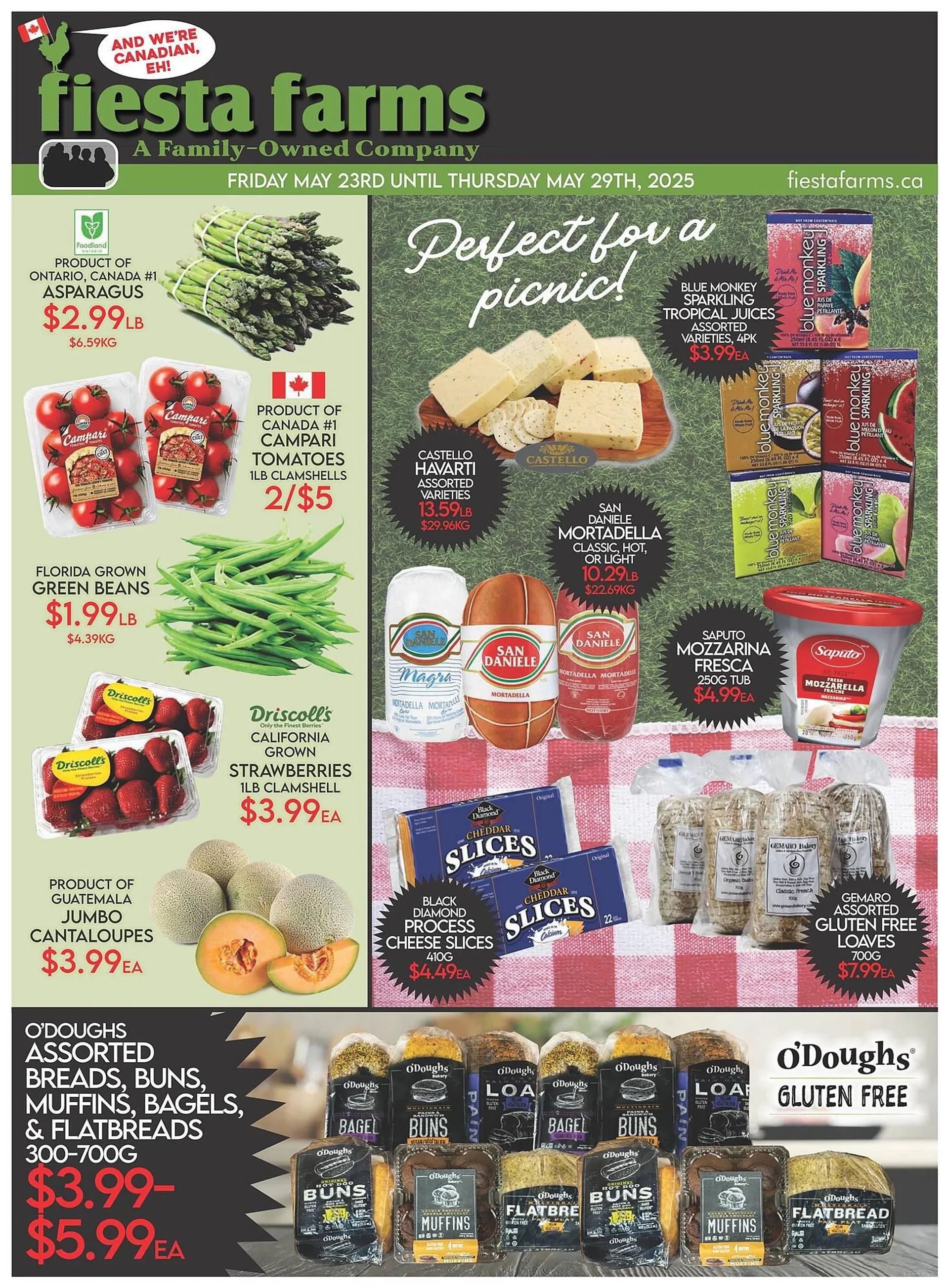 Fiesta Farms flyer from May 23 to May 29 2025 - flyer page 1