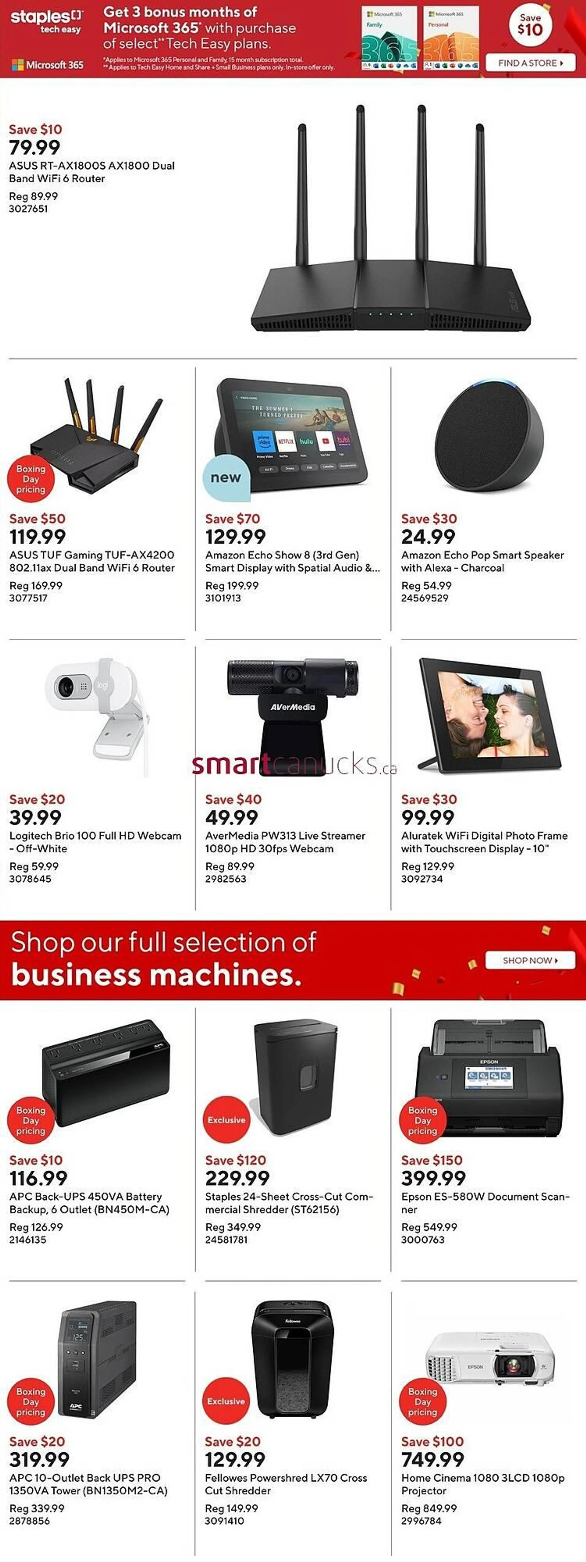 Staples flyer from December 19 to December 25 2024 - flyer page 16