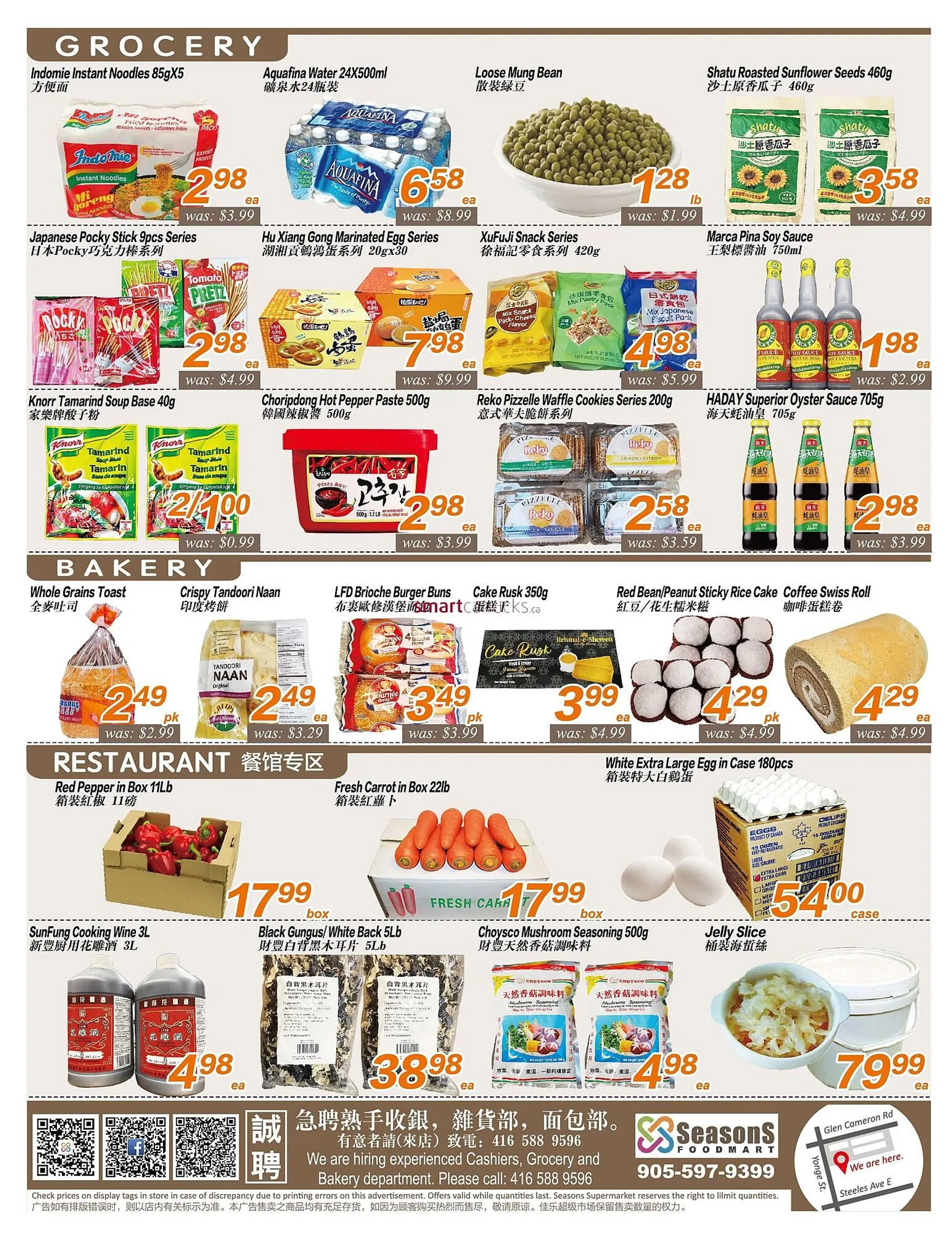 Seasons Foodmart flyer - 4