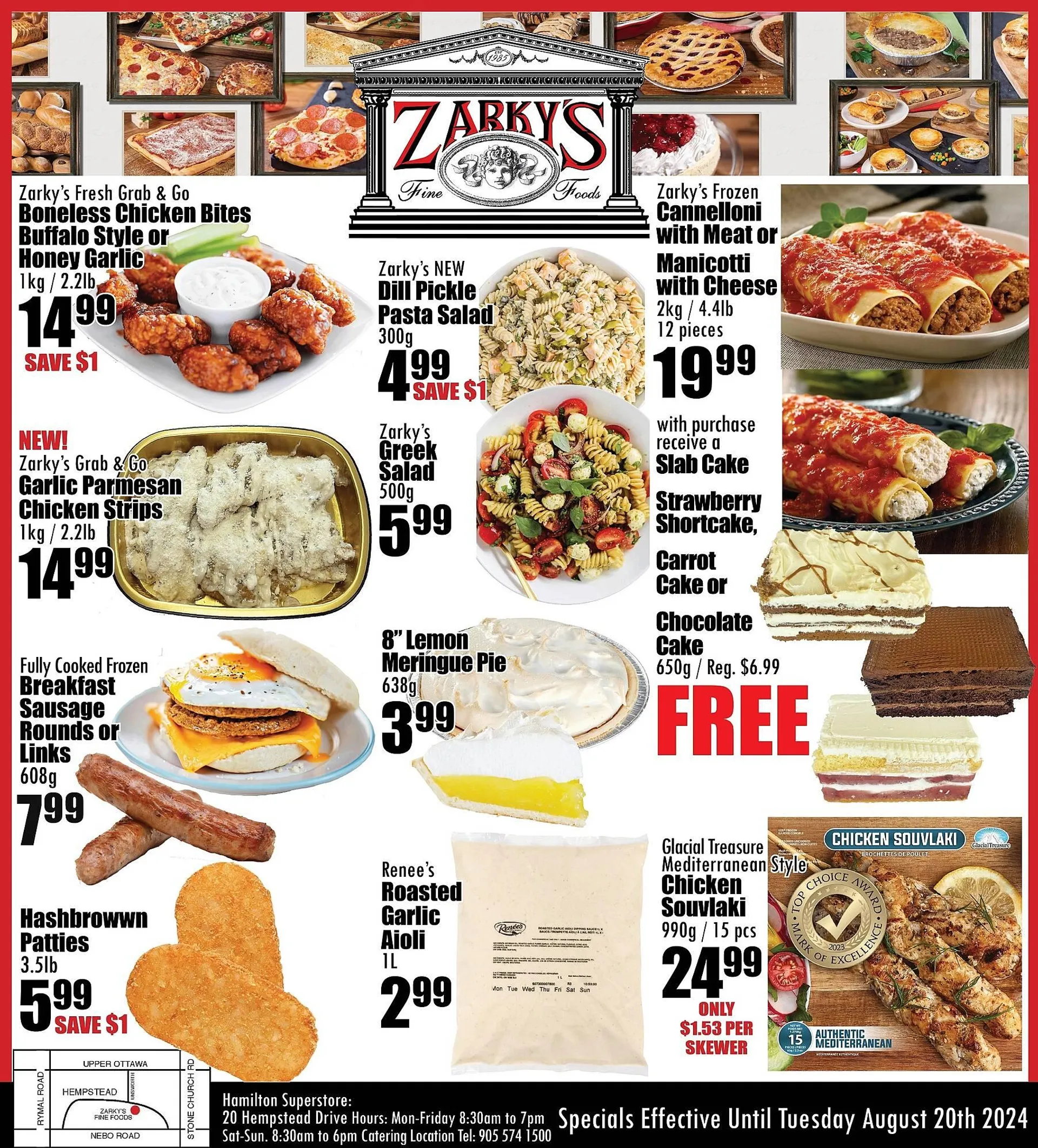 Zarkys flyer - 1