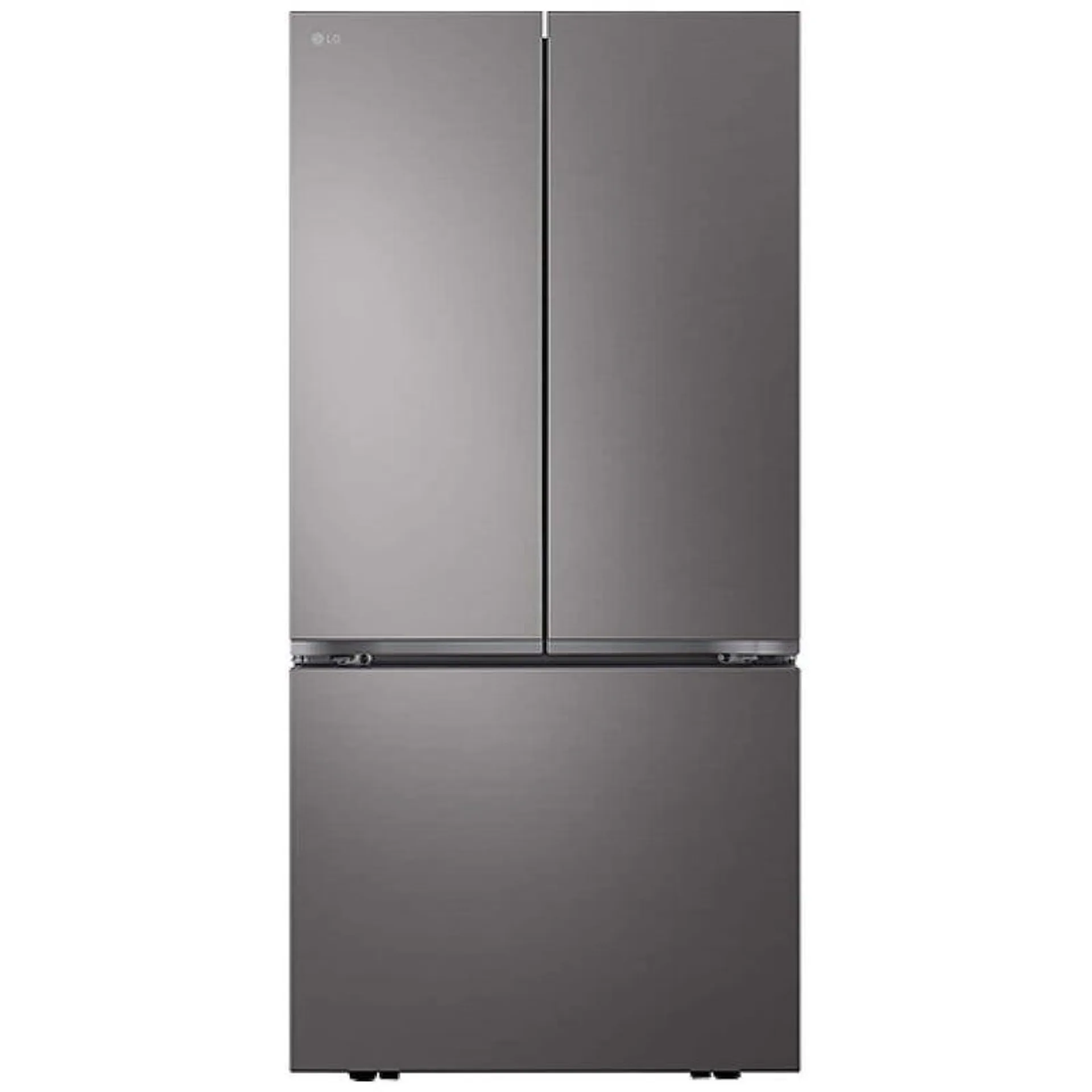 LG Réfrigérateur 25 pi3 33 po Inox Noir Portes françaises - LF25S6200D