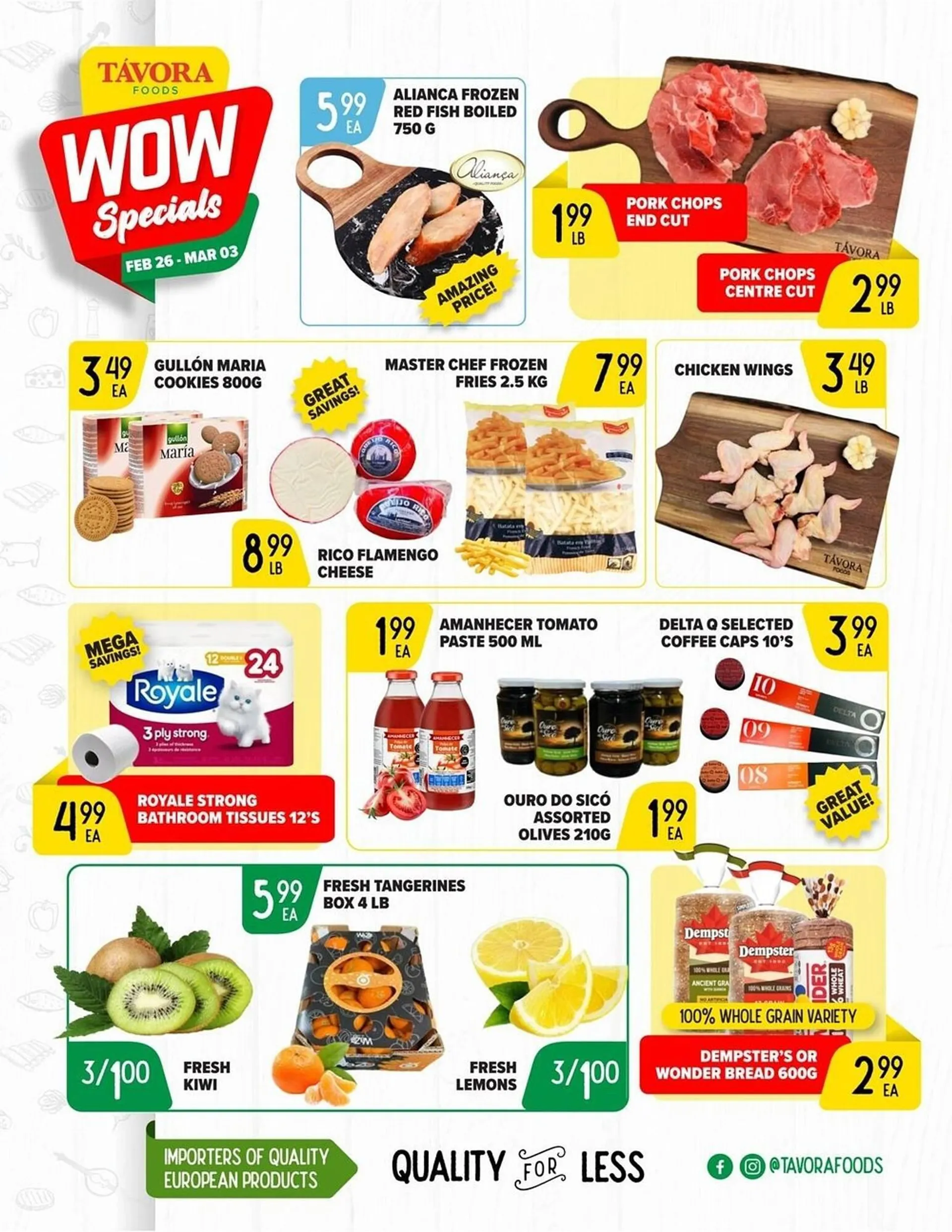 Tavora Foods flyer from February 26 to March 3 2024 - flyer page 