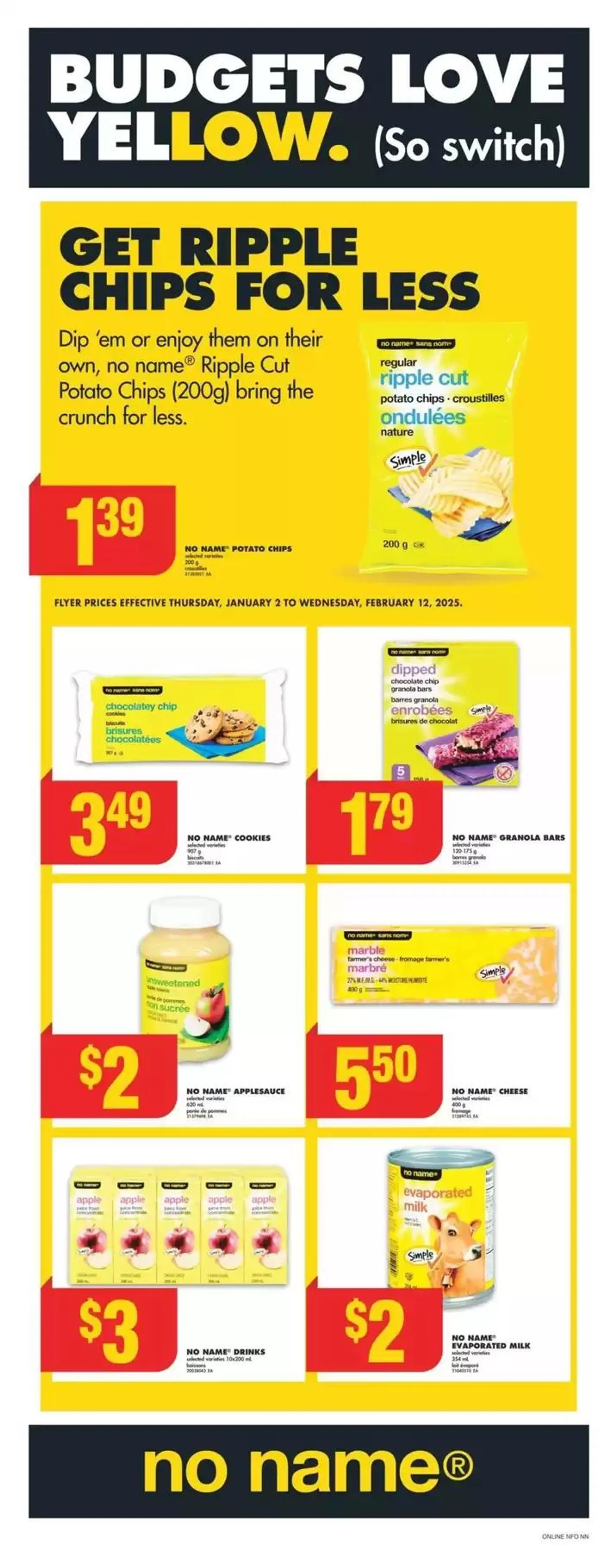 No Frills Weekly ad from January 2 to January 8 2025 - flyer page 4