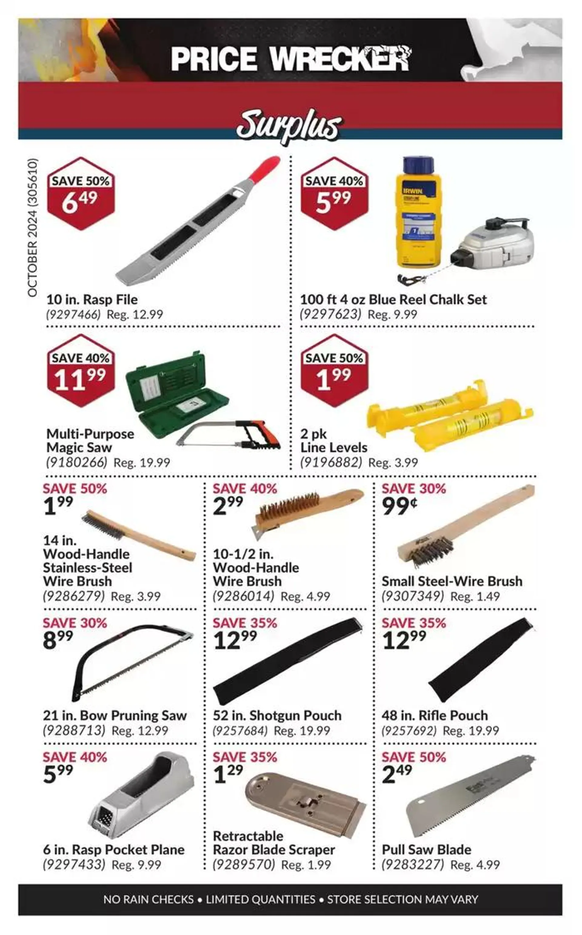 Price Wrecker from October 1 to October 31 2024 - flyer page 17