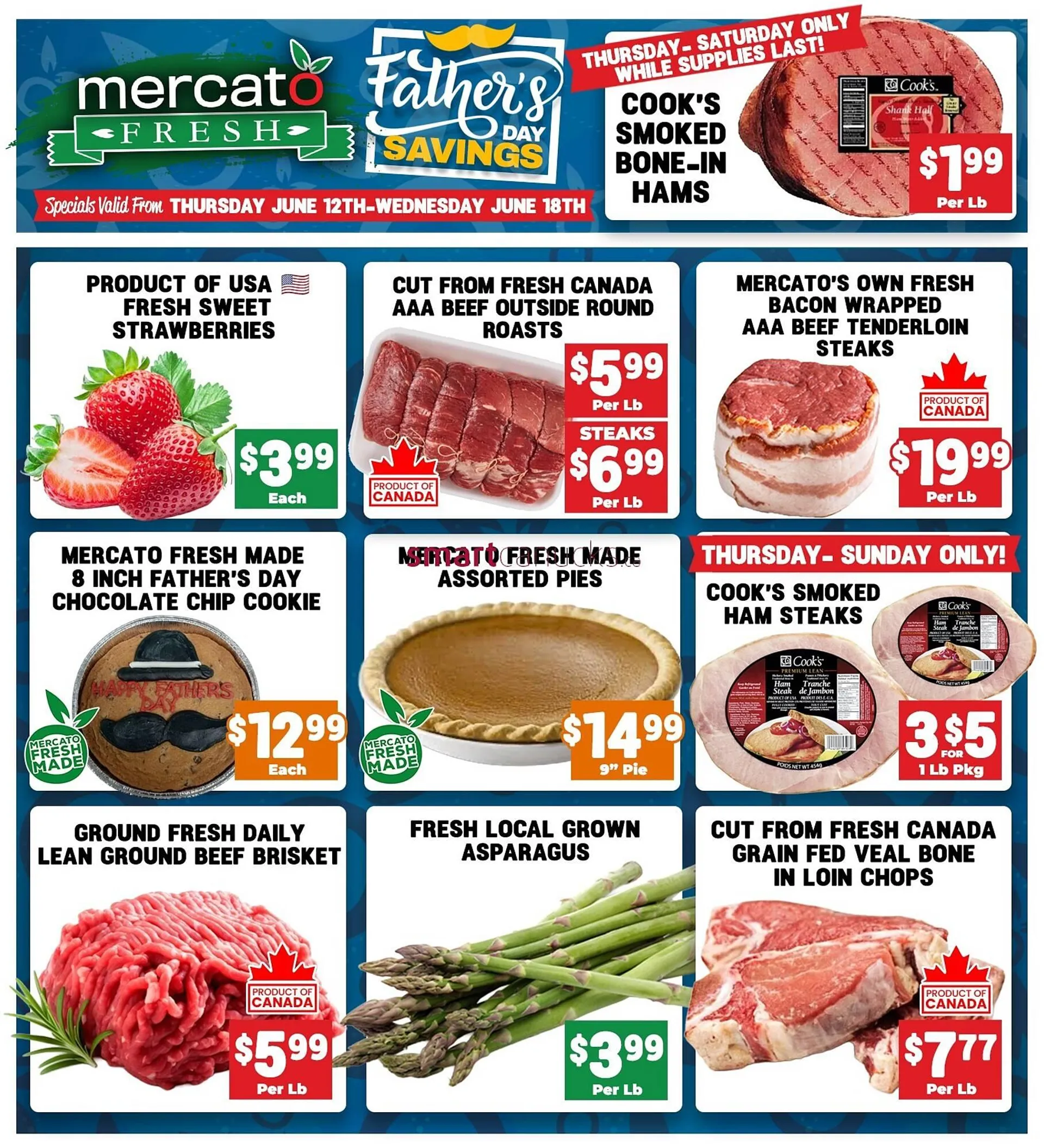 Mercato Fresh flyer from June 12 to June 18 2025 - flyer page 1