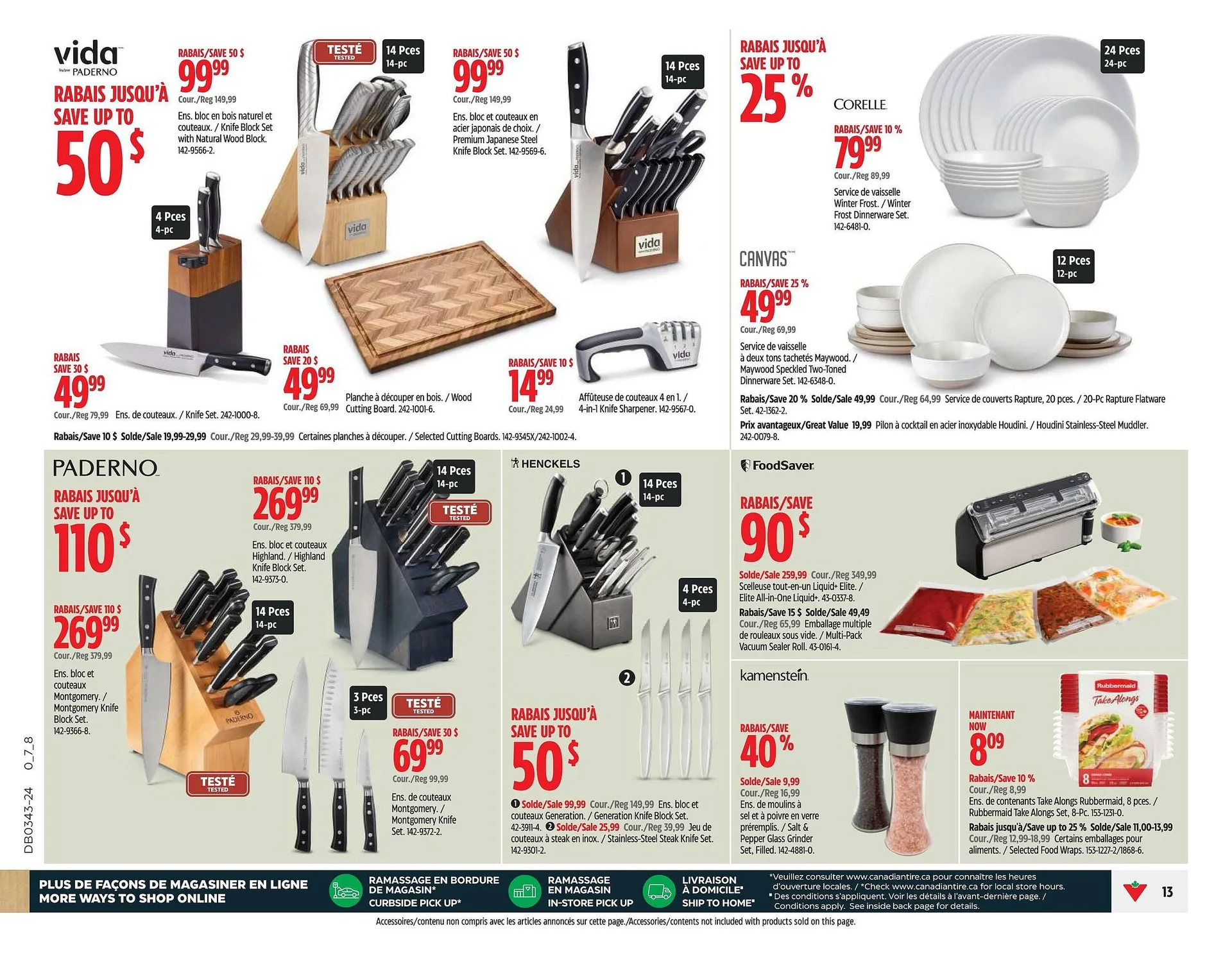 Canadian Tire flyer from October 17 to October 23 2024 - flyer page 13