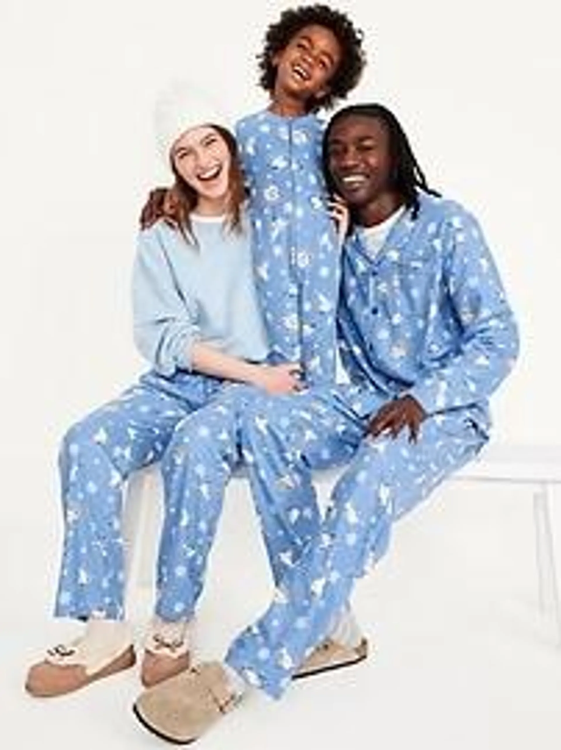 Gender-Neutral Graphic Snug-Fit Pajama Set for Kids