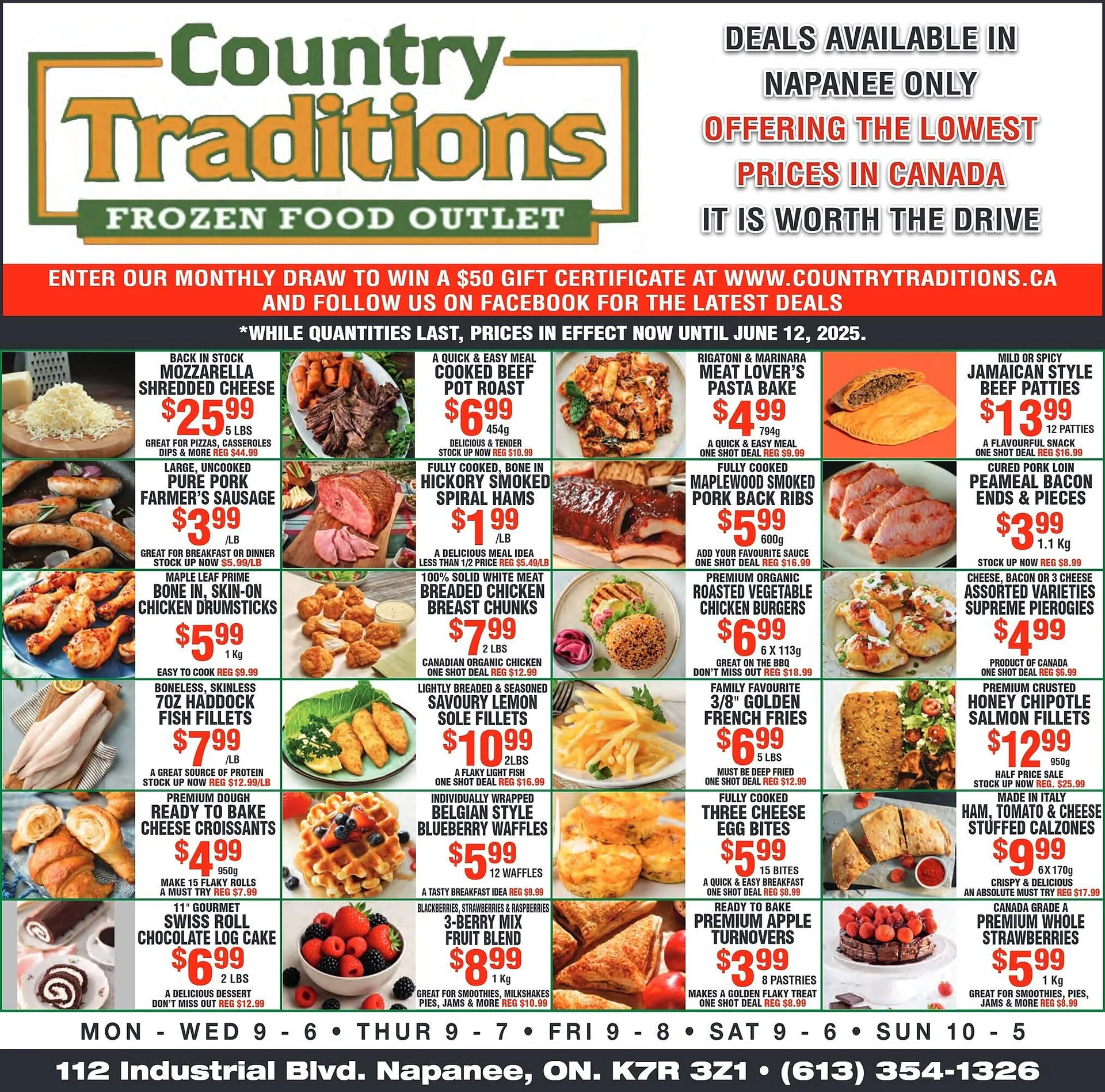 Country Traditions flyer from June 5 to June 11 2025 - flyer page 1