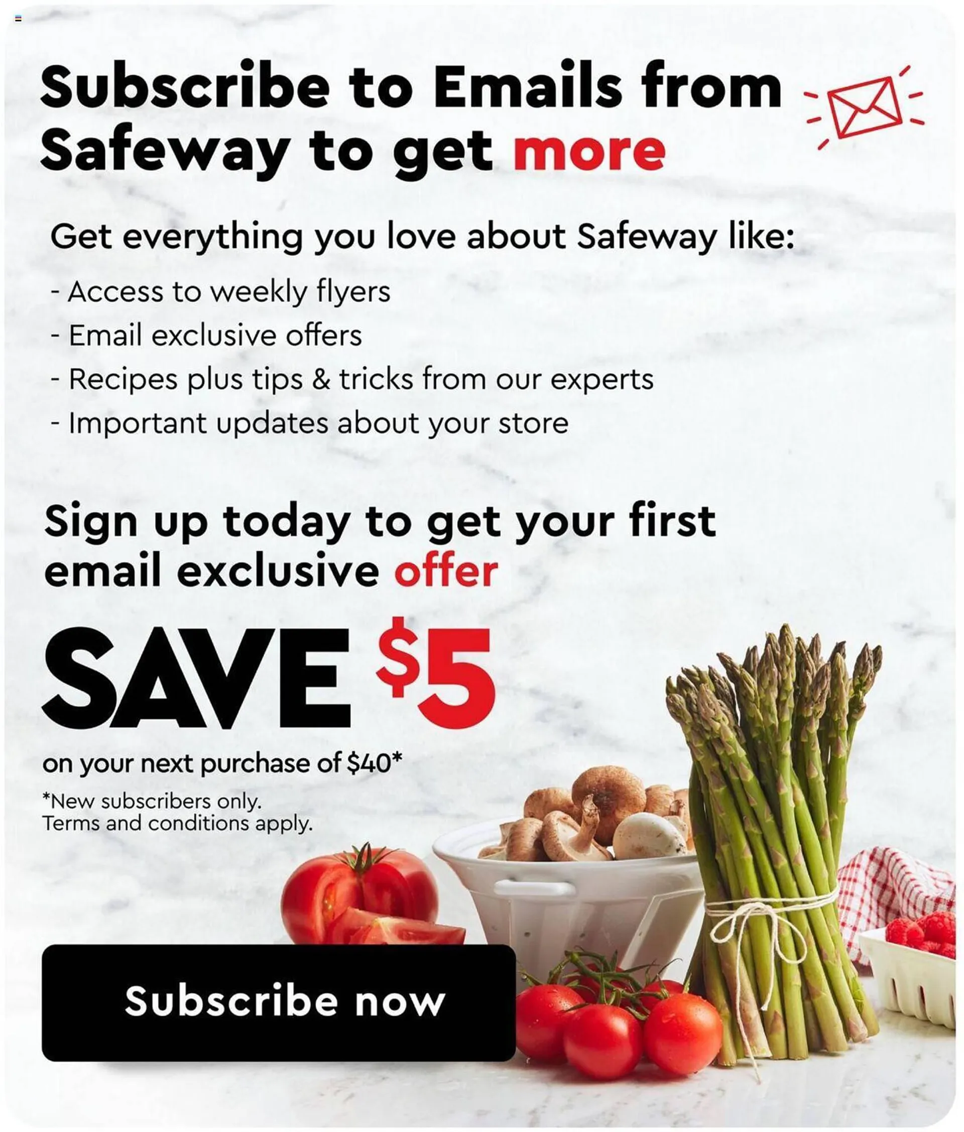 Safeway flyer - 25