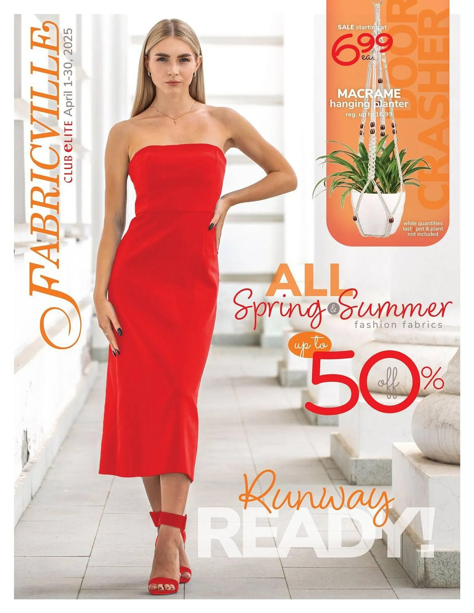 Fabricville flyer - 1