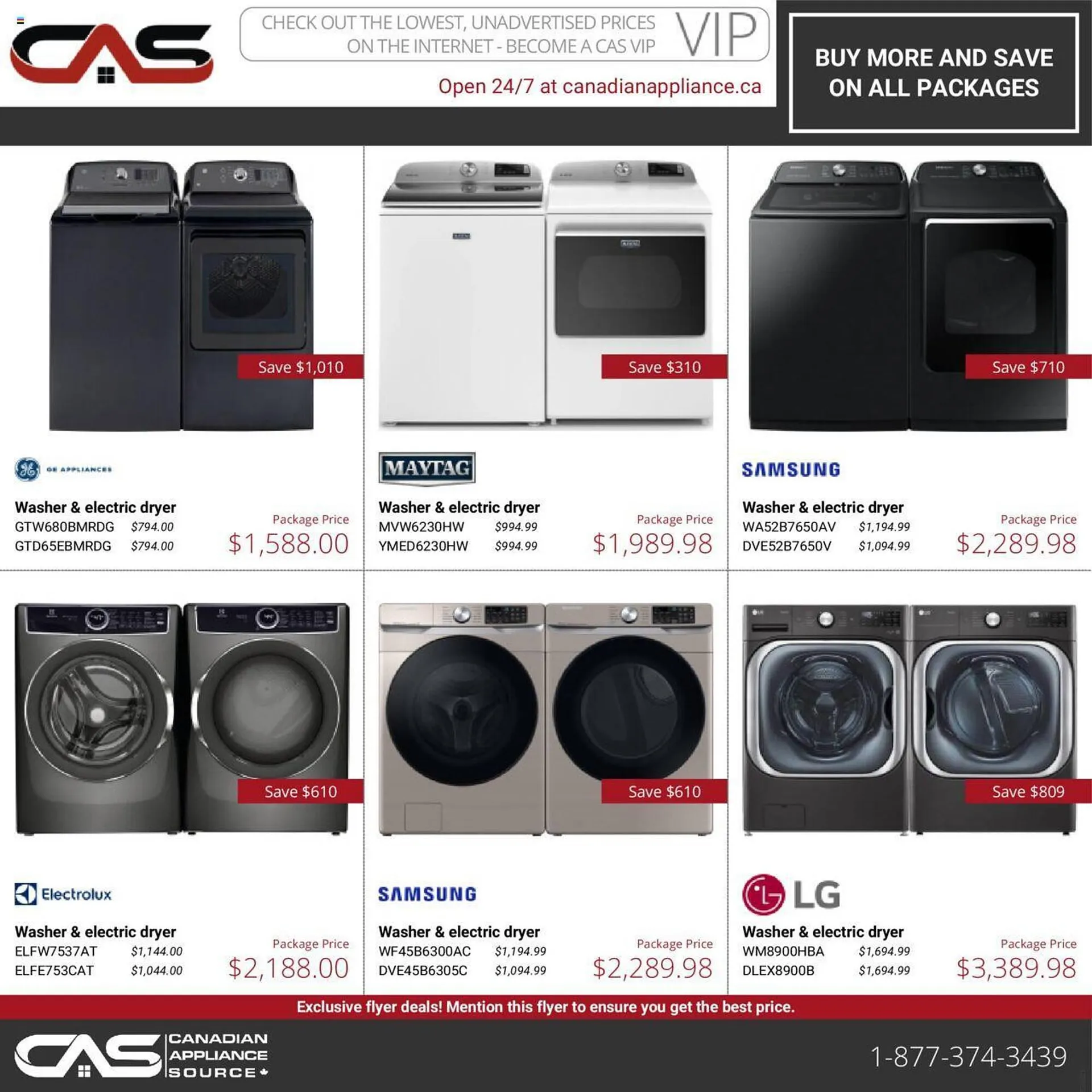 Canadian Appliance Source flyer - 2