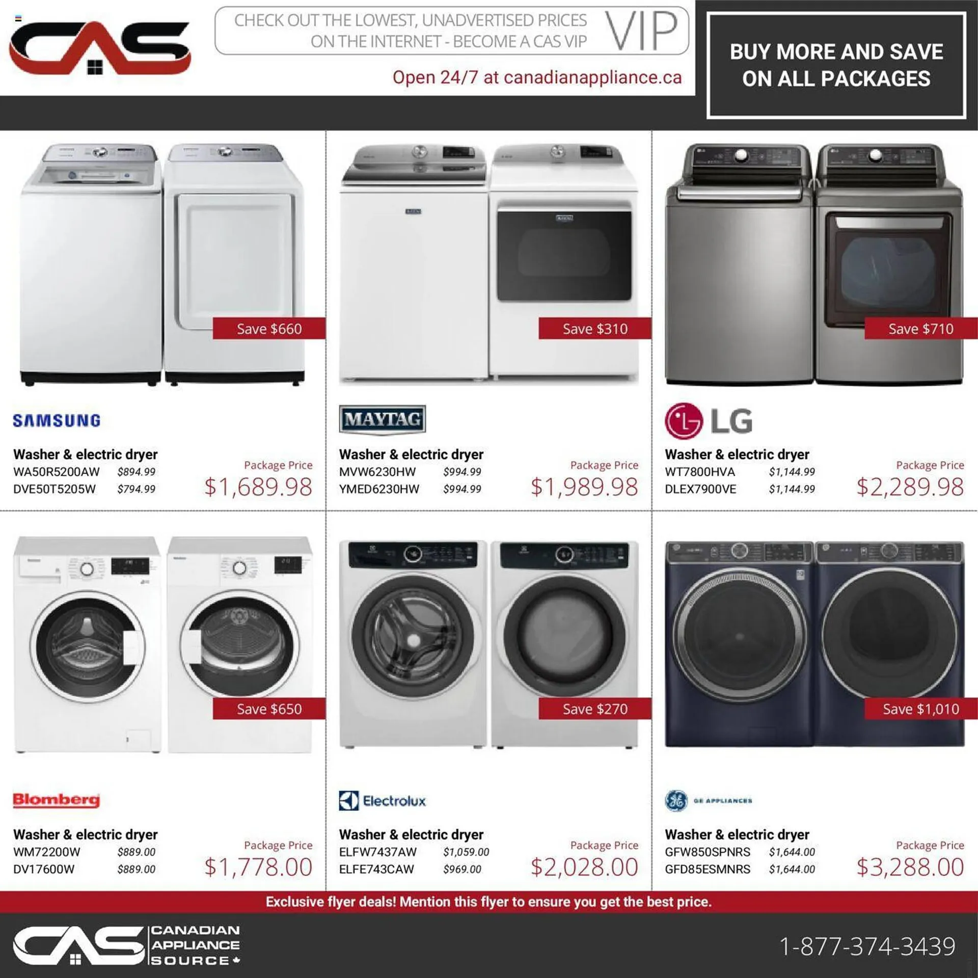 Canadian Appliance Source flyer - 2