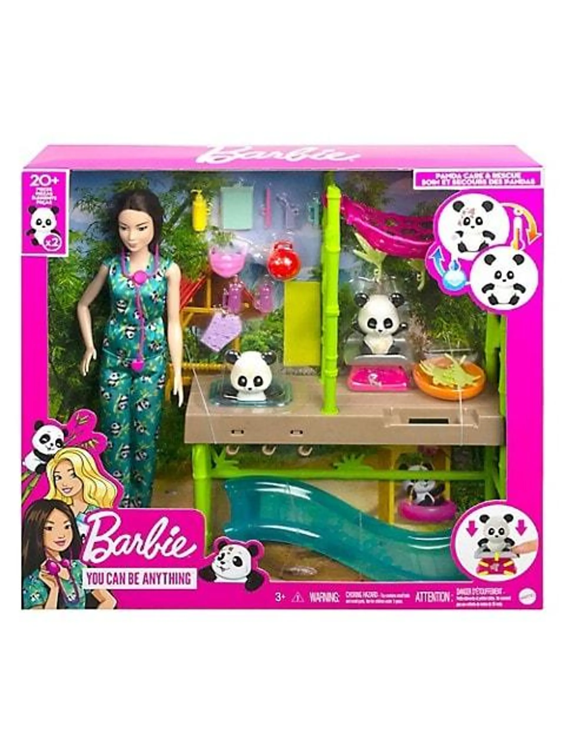 Barbie Panda Rescue Playset