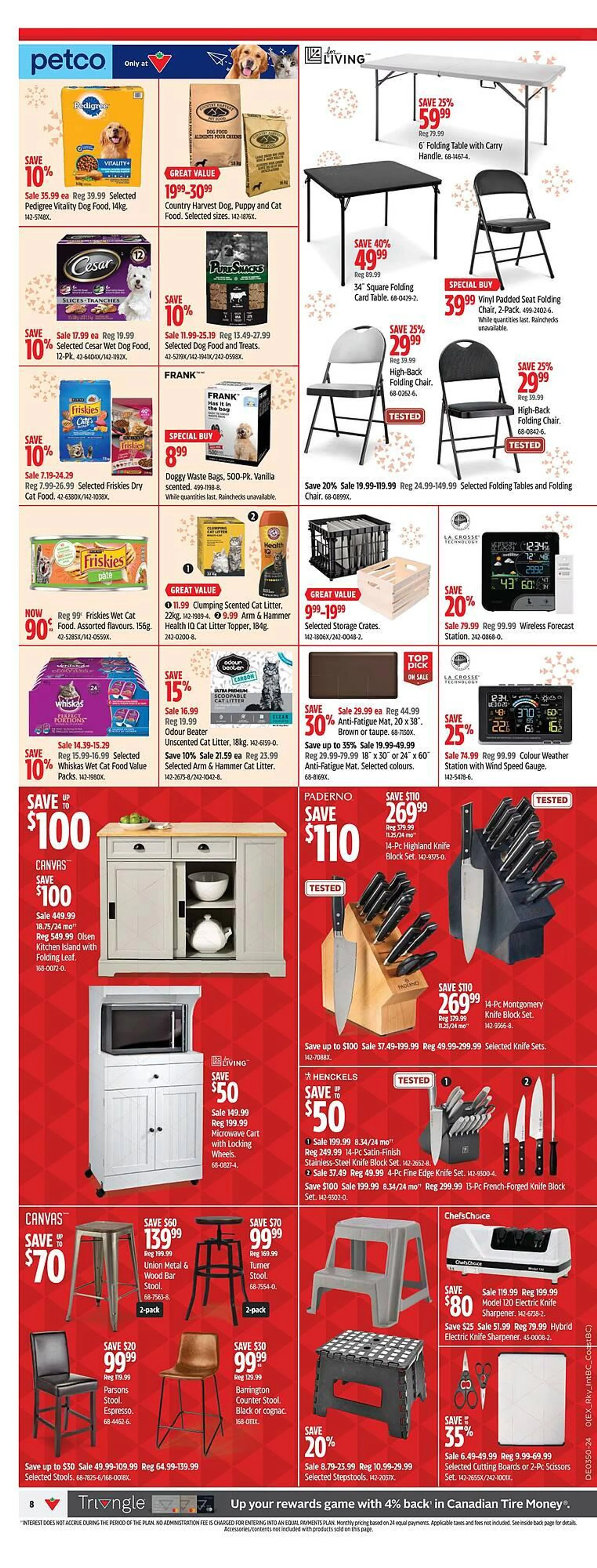 Canadian Tire flyer from December 5 to December 18 2024 - flyer page 8