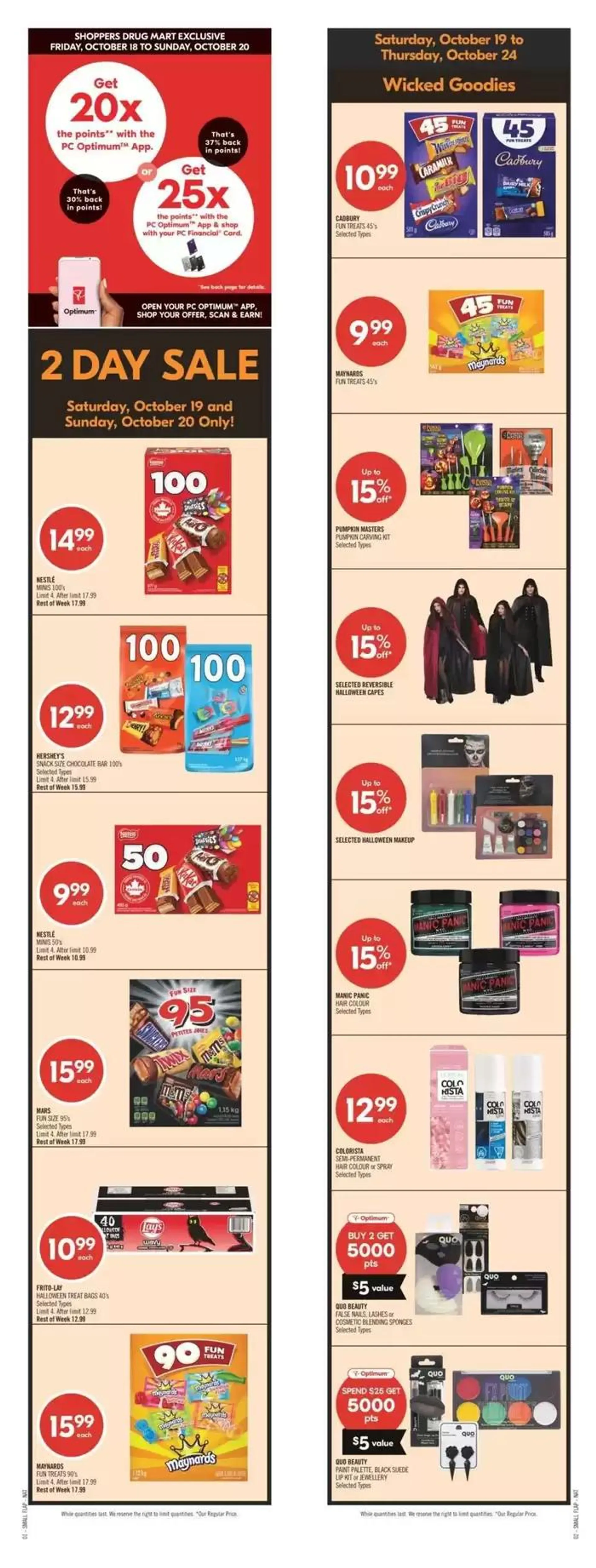 Top offers for all bargain hunters from October 19 to October 24 2024 - flyer page 1