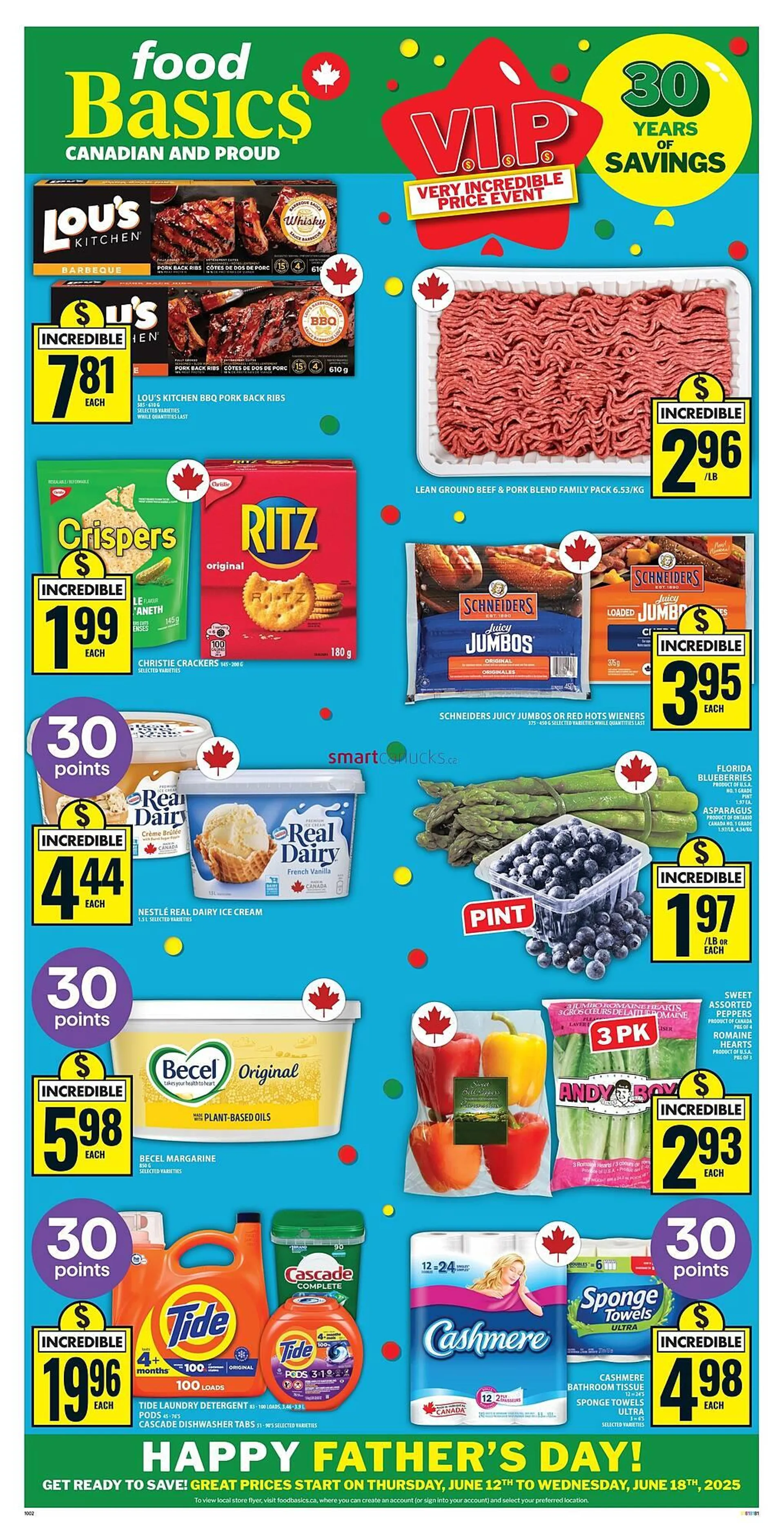 Food Basics flyer from June 12 to June 18 2025 - flyer page 1