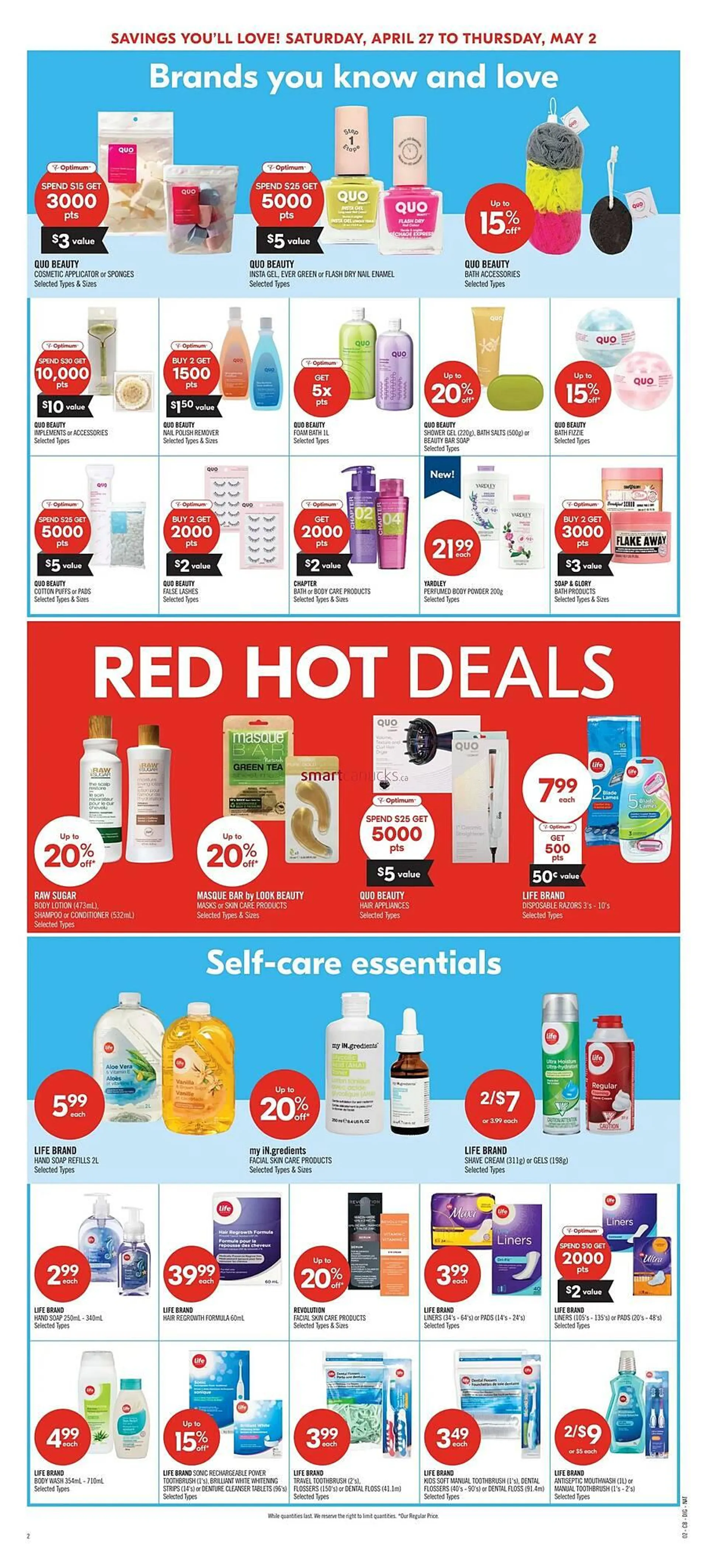 Shoppers Drug Mart flyer from April 25 to May 1 2024 - flyer page 12