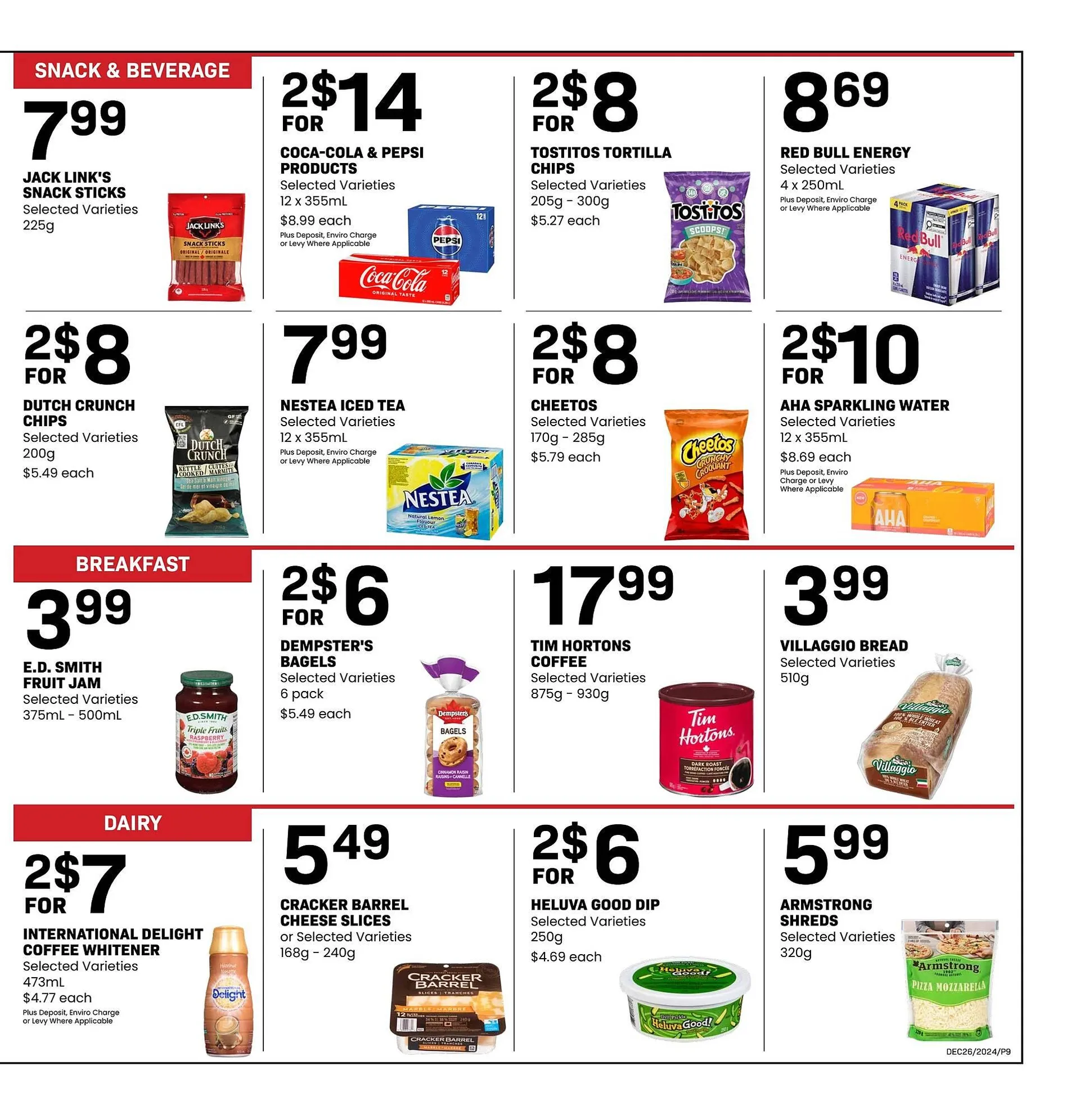 Freson Bros flyer from December 15 to December 28 2024 - flyer page 9