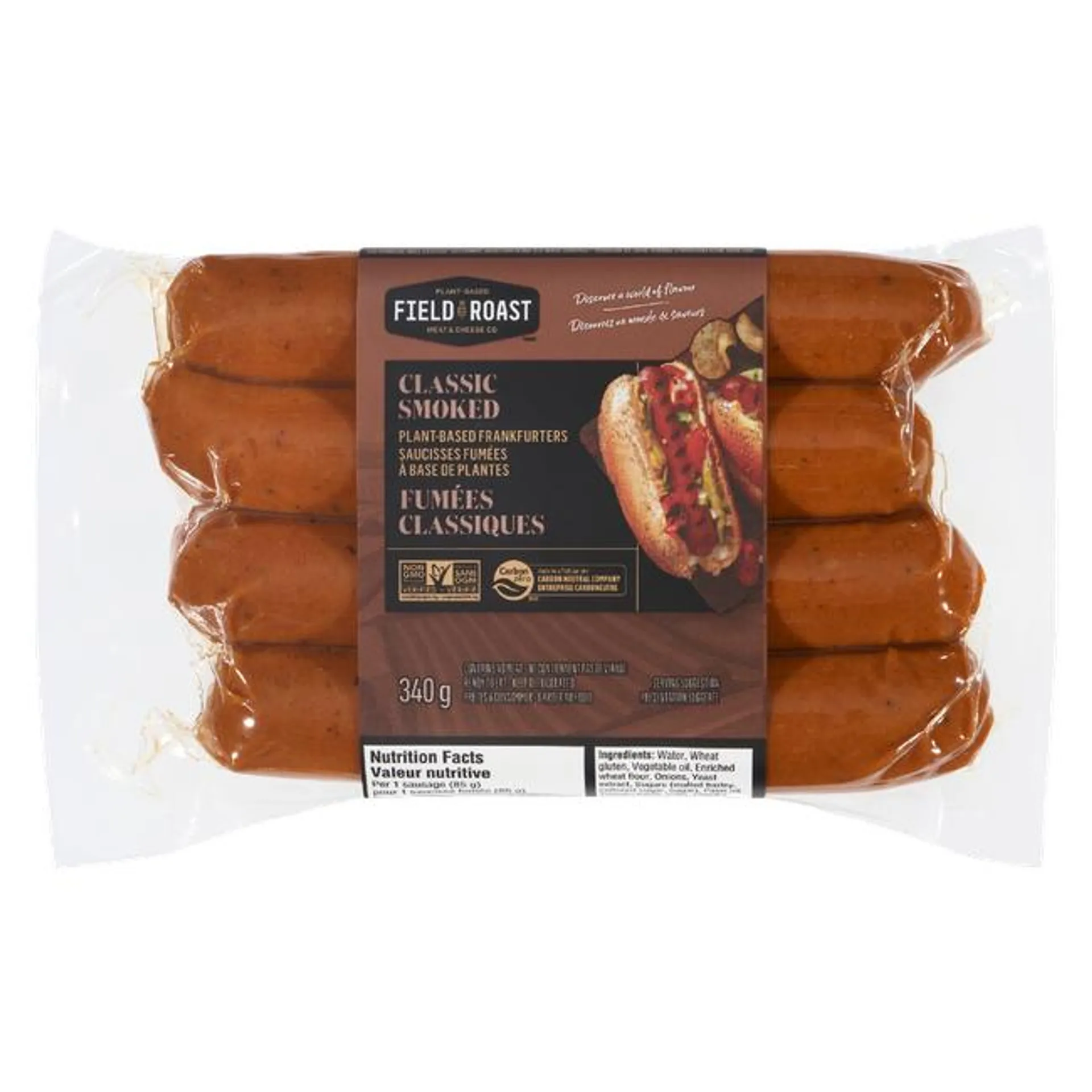 Field Roast - Classic Smoked Plant Based Frankfurters