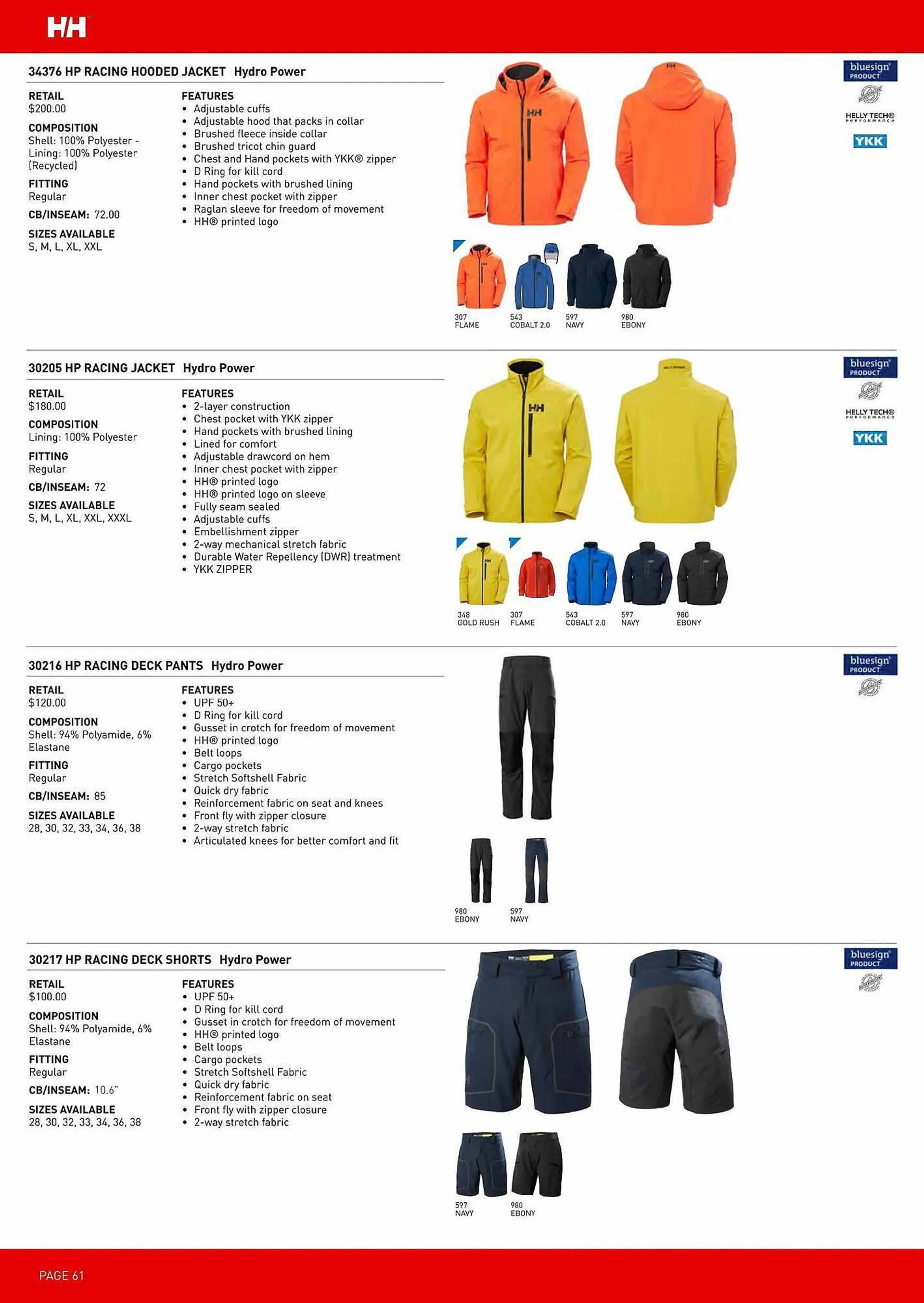 Helly Hansen flyer from July 20 to December 31 2024 - flyer page 62