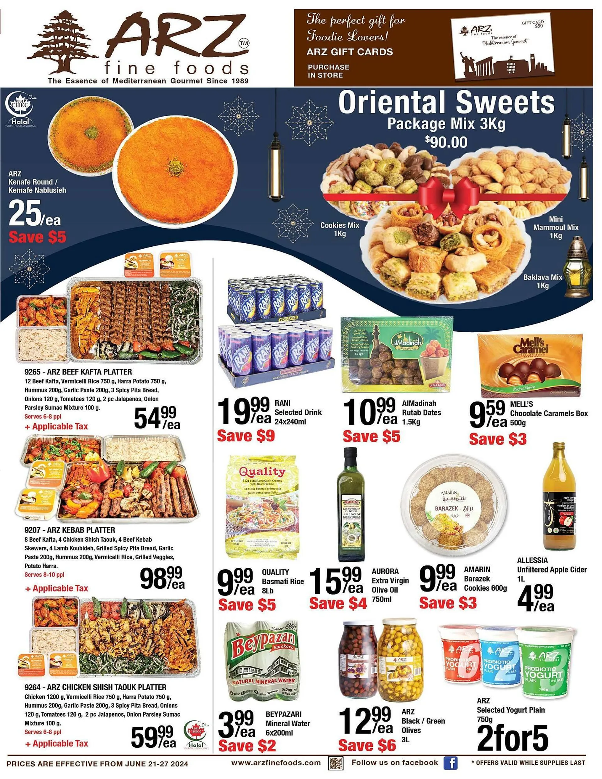 Arz Fine Foods flyer - 1