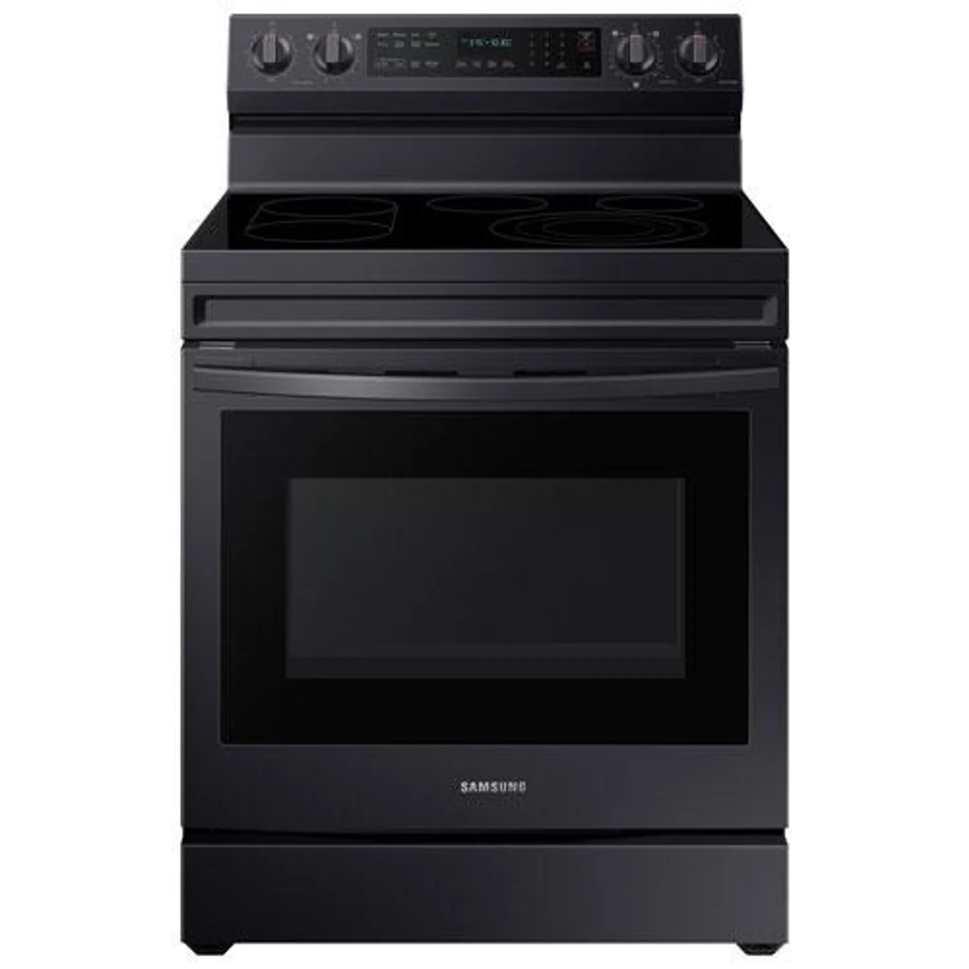 Samsung 30" True Convection Electric Air Fry Range (NE63A6711SG) - Black - Open Box - Scratch & Dent