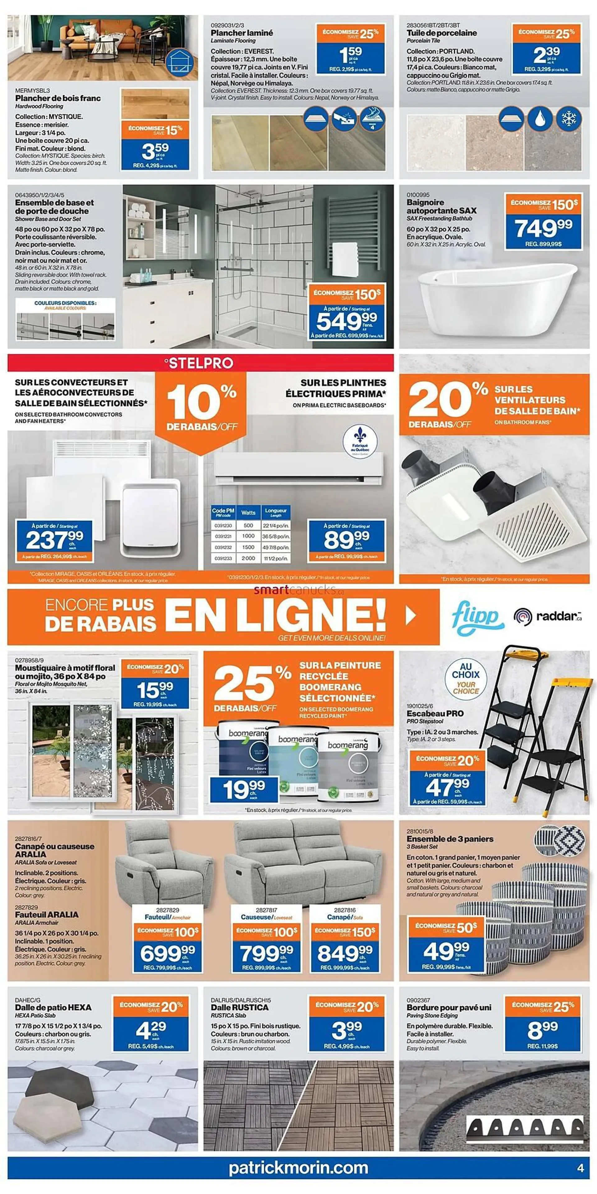 Patrick Morin flyer from May 22 to June 11 2025 - flyer page 4