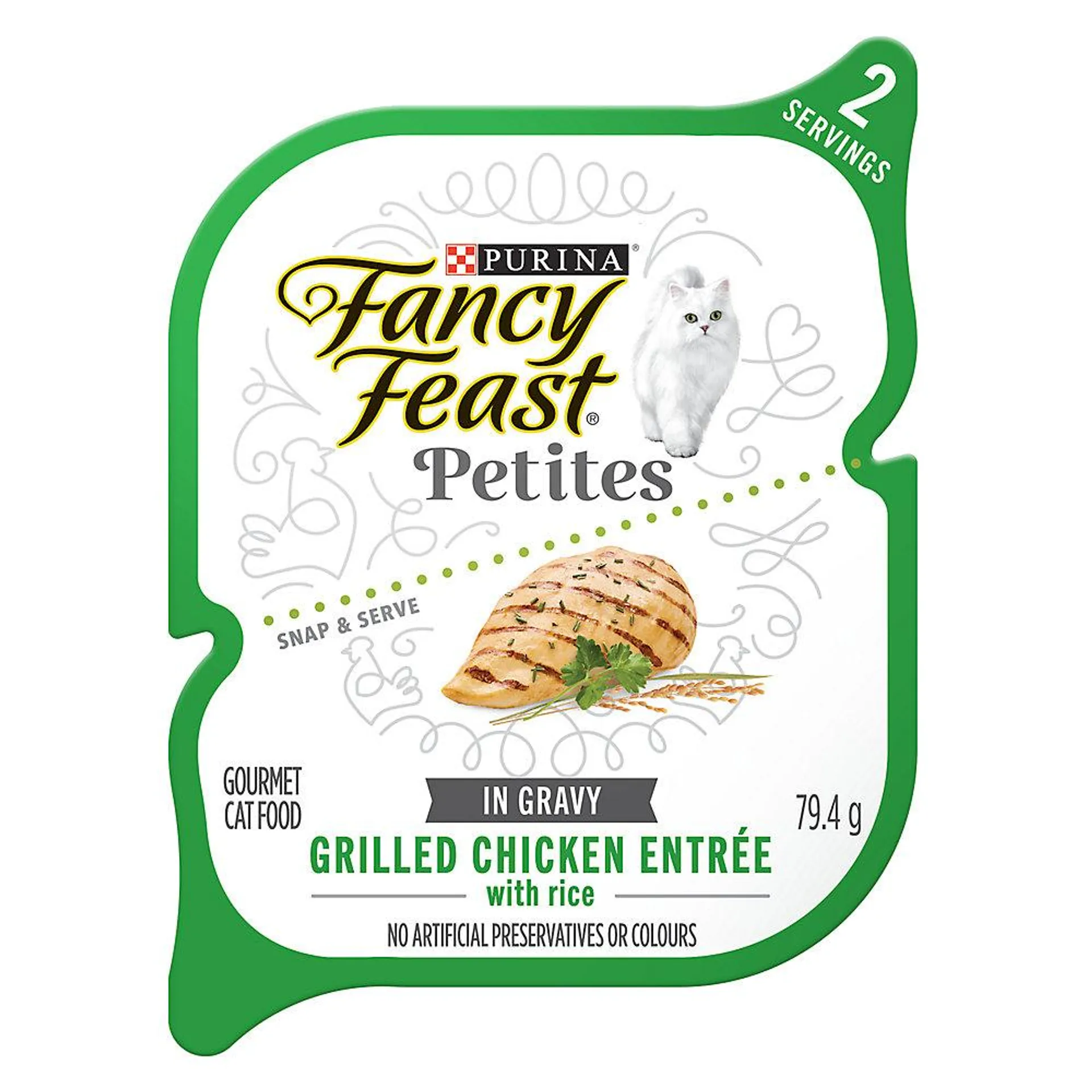 Fancy Feast® Petites Grilled Wet Cat Food - Chicken with Rice