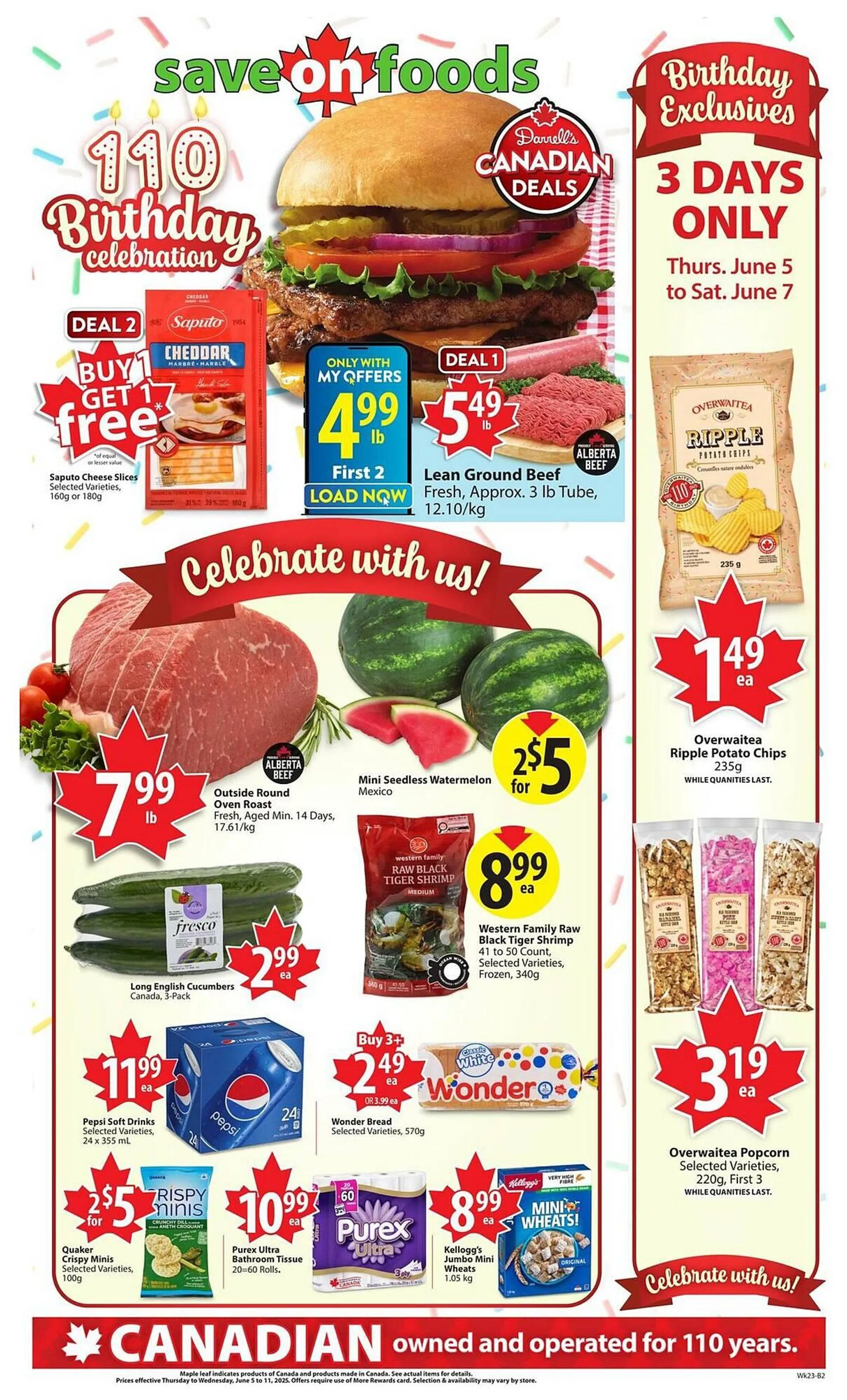 Save on Foods flyer from June 4 to June 10 2025 - flyer page 1