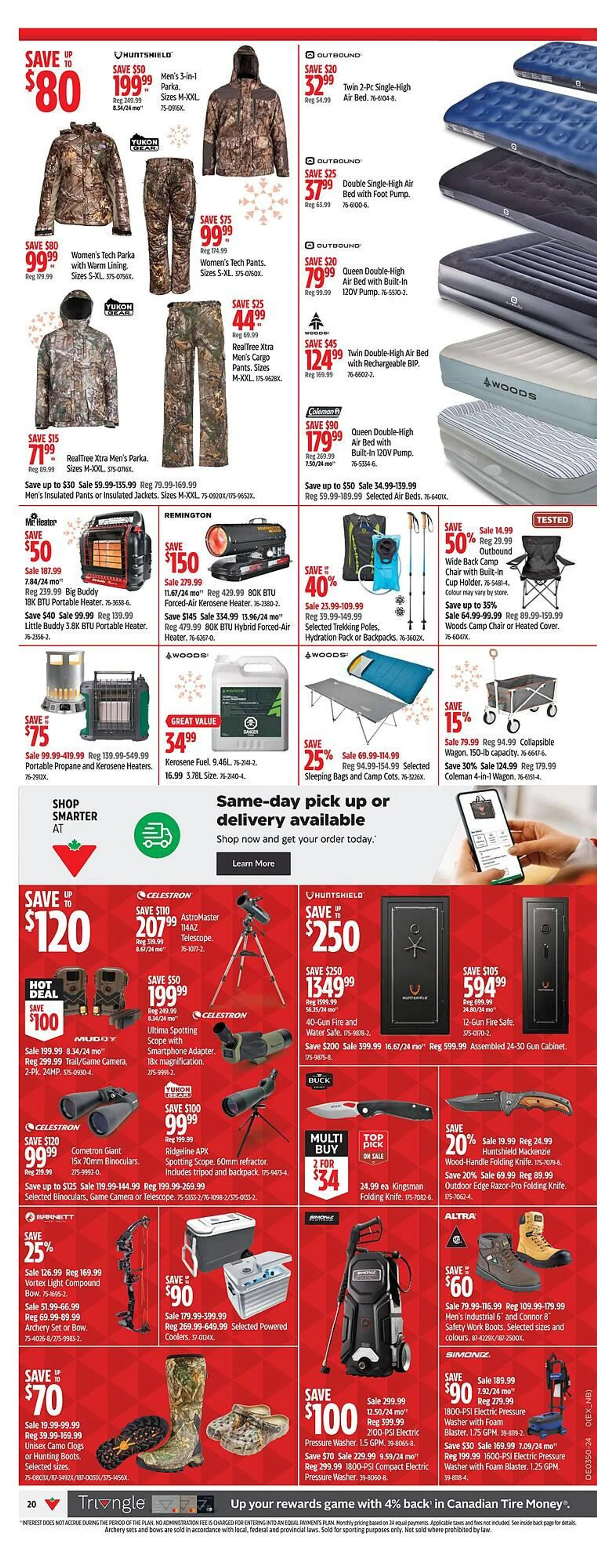 Canadian Tire flyer from December 5 to December 18 2024 - flyer page 20